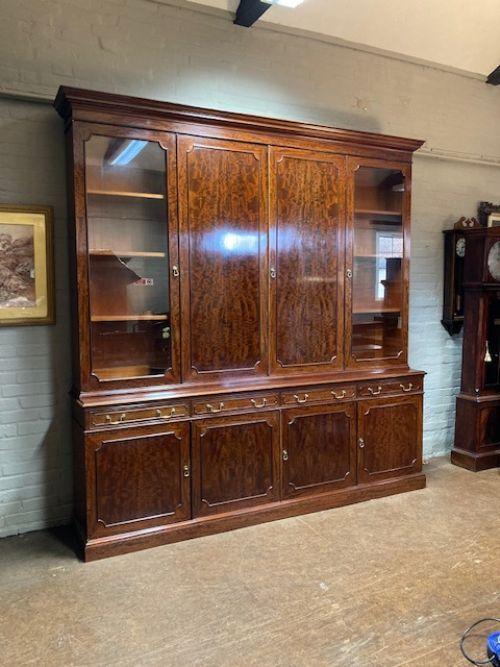 Large Mahogany Bookcase (1 of 6)