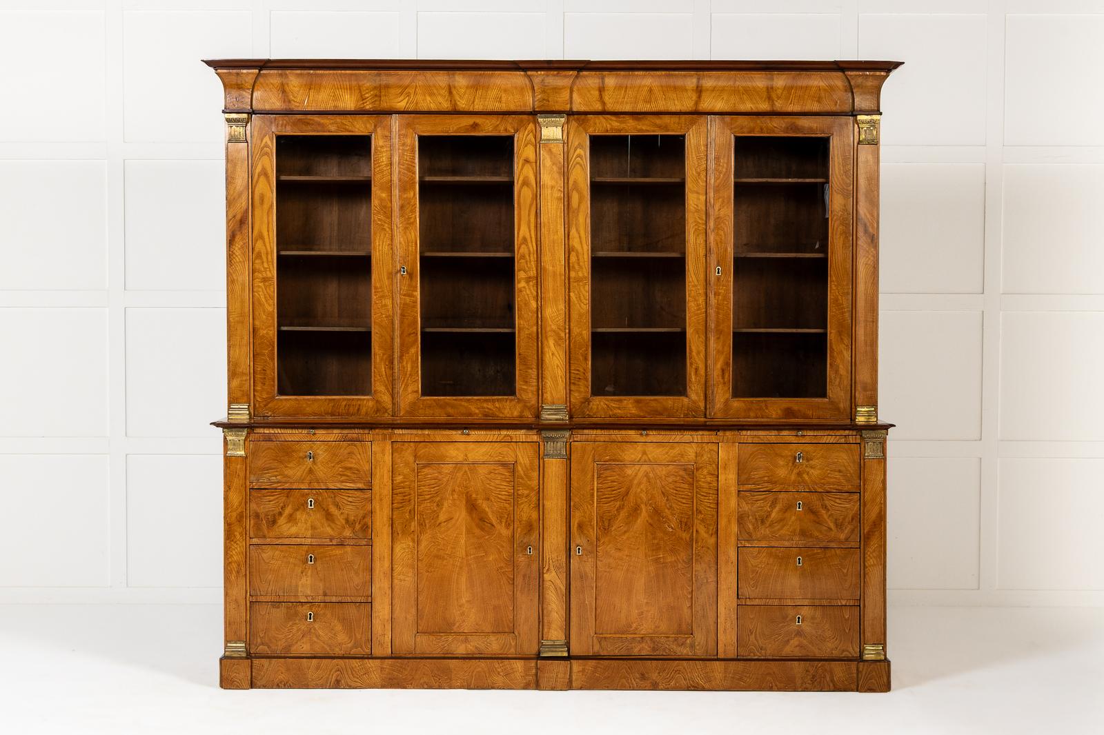 19th Century French Ash Bookcase (1 of 9)