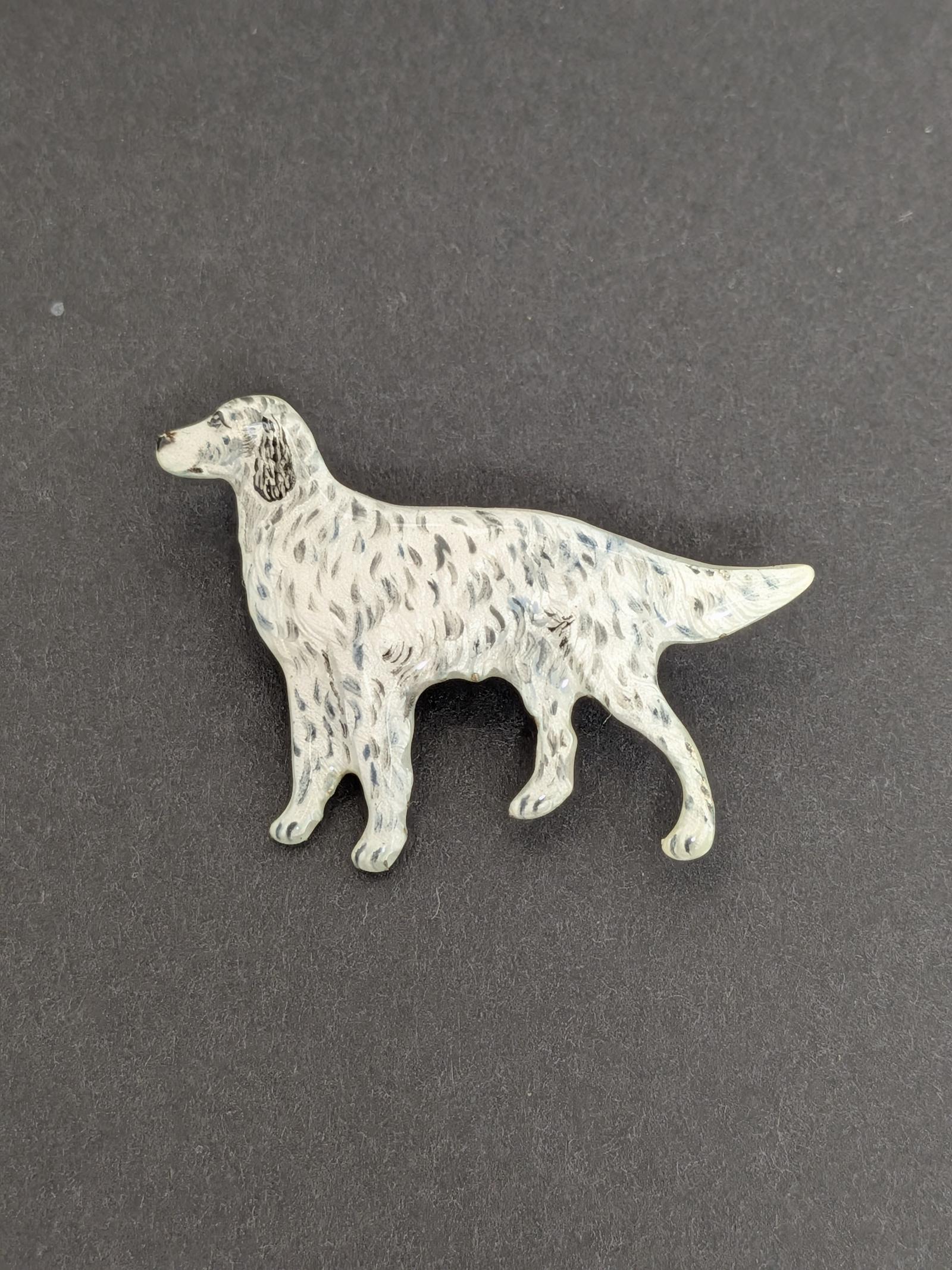 English Setter Dog Brooch Kenart (1 of 5) English Setter Dog Brooch Kenart (1 of 5)
