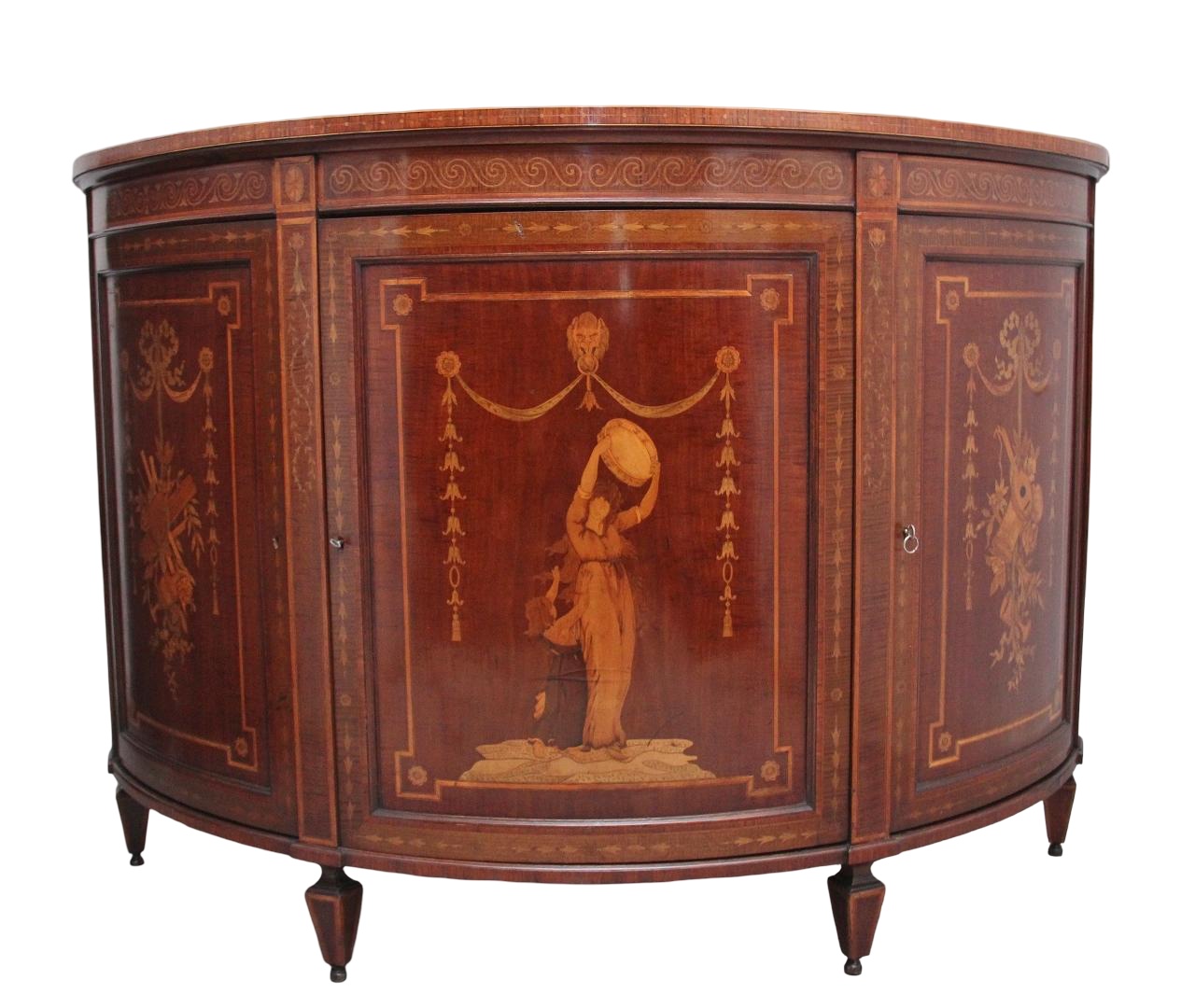 Fabulous Quality 19th Century Mahogany & Inlaid Cabinet (1 of 14) Fabulous Quality 19th Century Mahogany & Inlaid Cabinet (1 of 14)