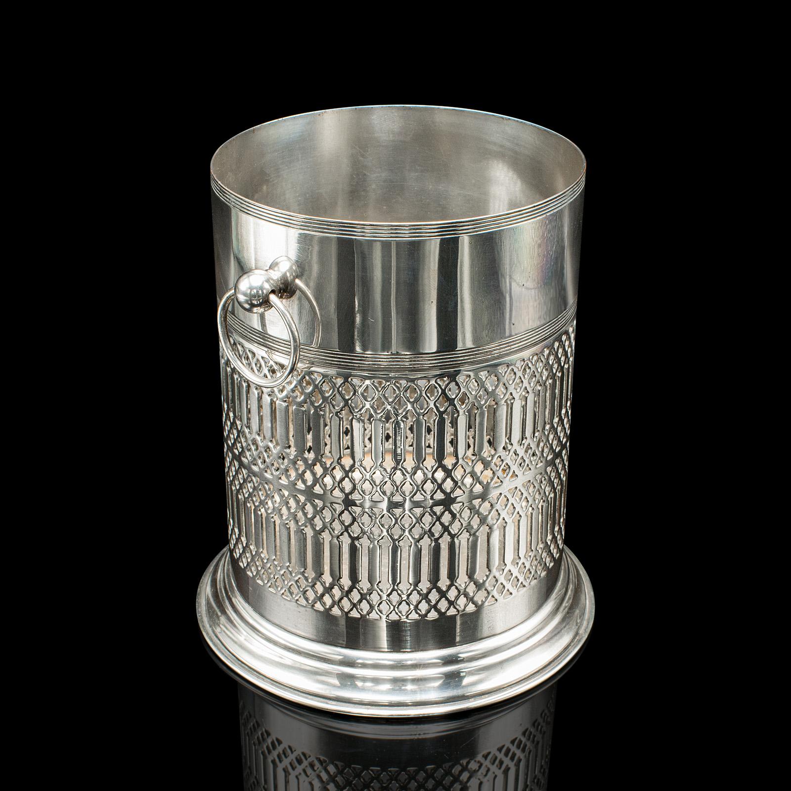 Antique Wine Bottle Cooler, Welsh, Silver Plate, Champagne Magnum Bucket c.1920 (1 of 10) Antique Wine Bottle Cooler, Welsh, Silver Plate, Champagne Magnum Bucket c.1920 (1 of 10)