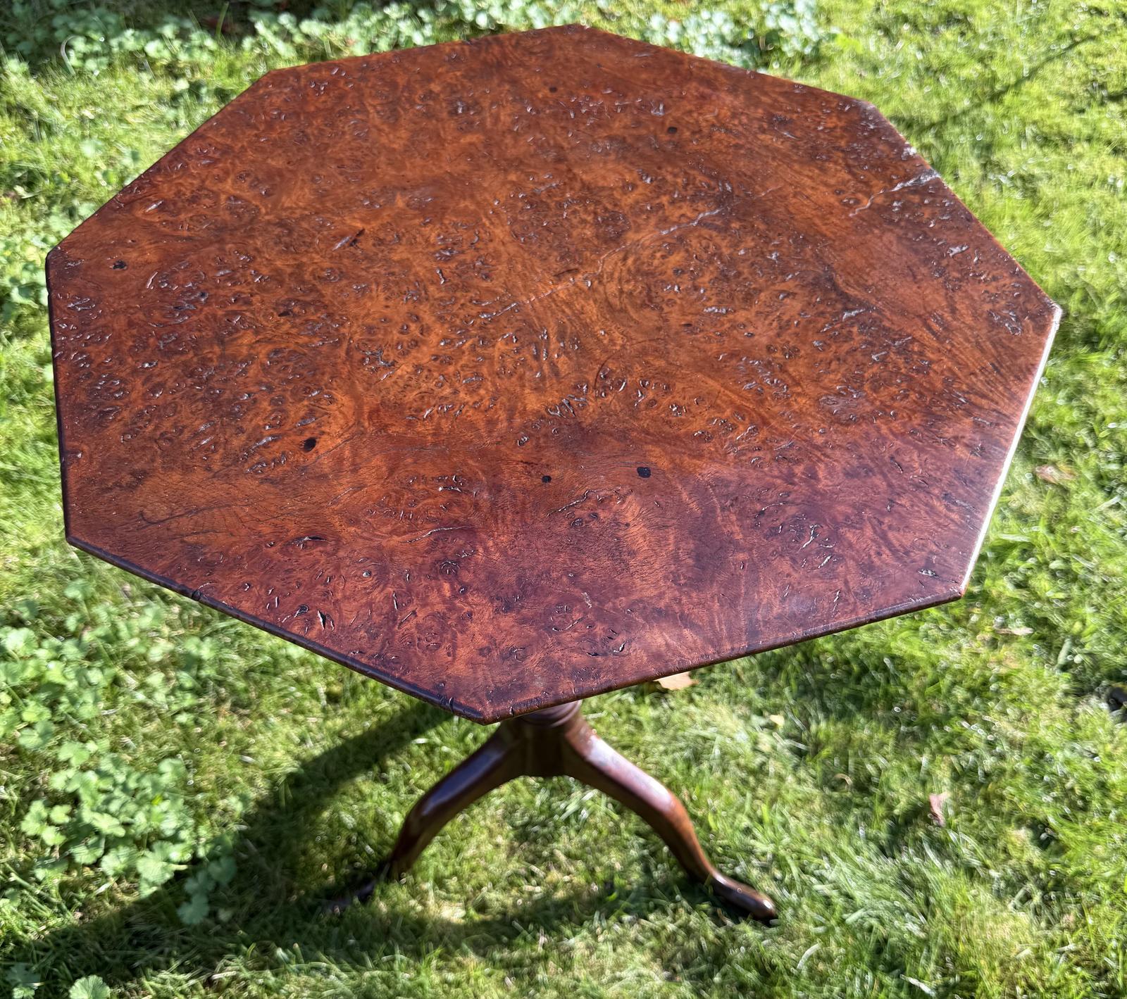 Burr Oak Tripod Table (1 of 6)