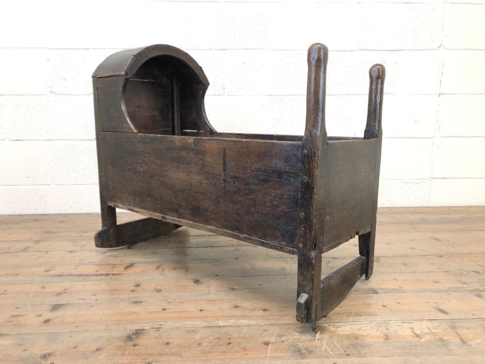 Antique Welsh Oak Cradle (1 of 10) Antique Welsh Oak Cradle (1 of 10)