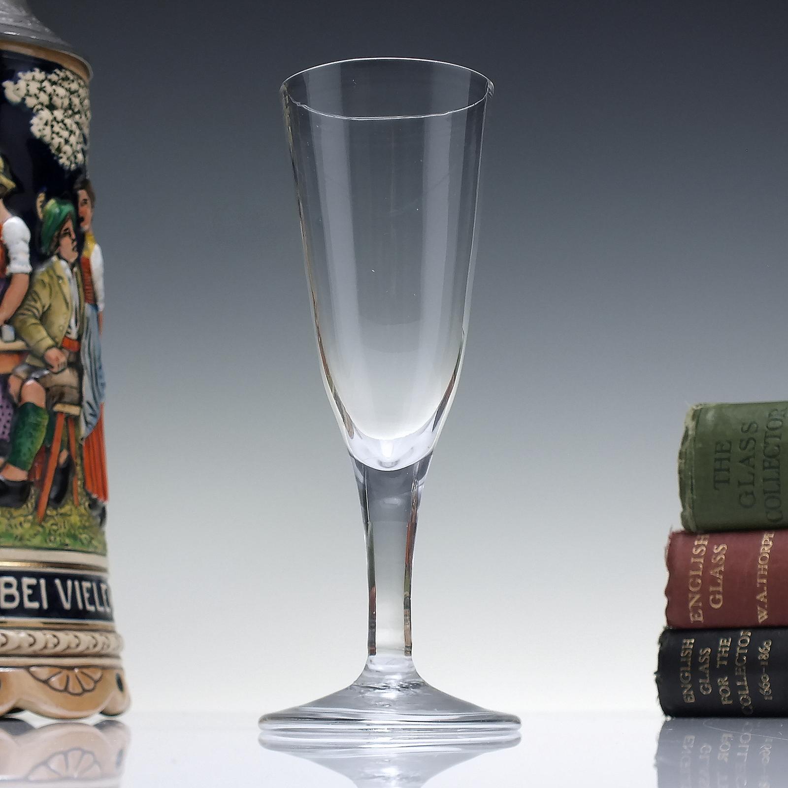 Georgian Plain Stem Ale Glass c.1740 (1 of 2)