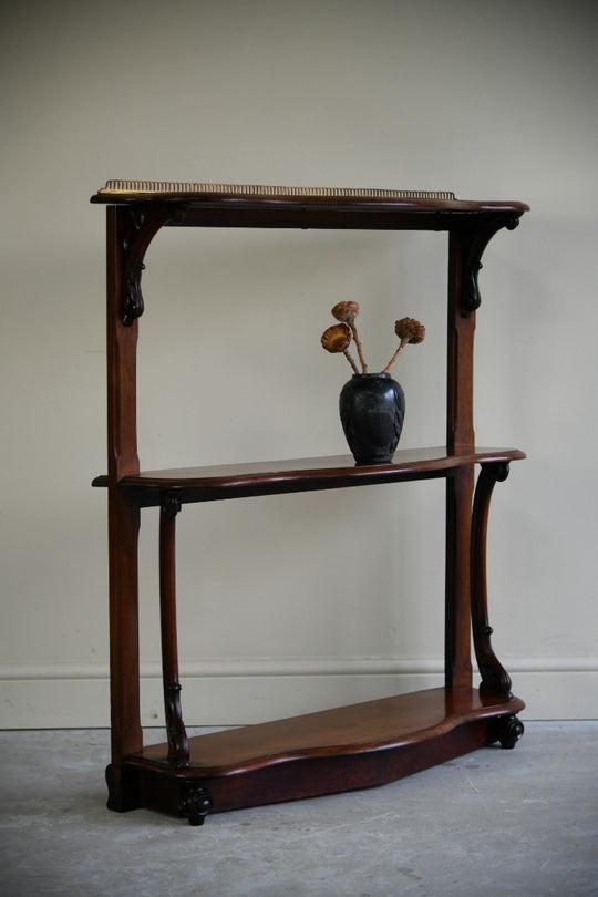Antique 19th Century Mahogany Etagere (1 of 12)