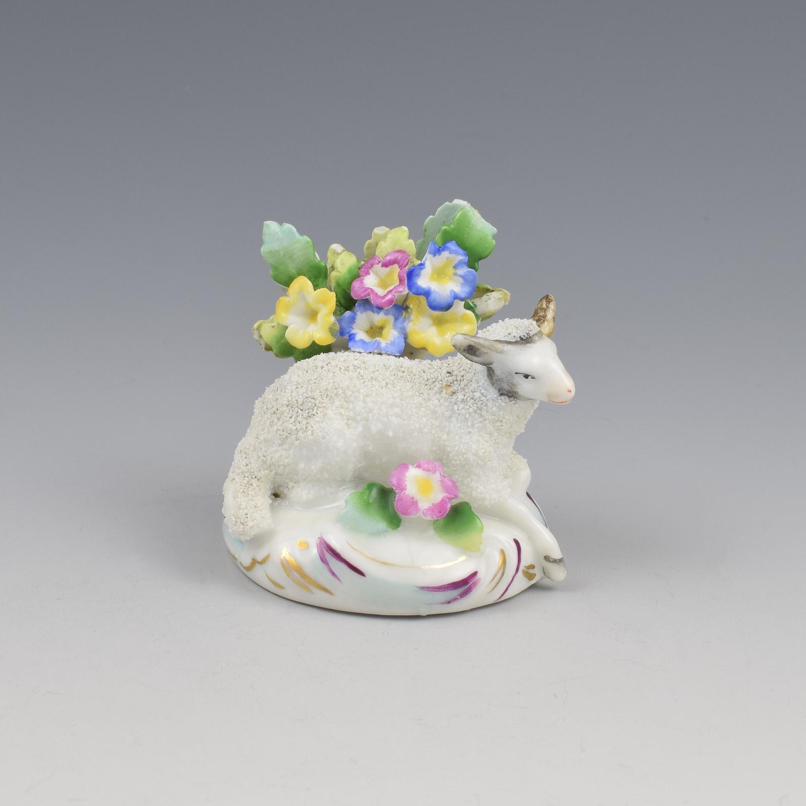 Samson of Paris French Porcelain Figure of a Sheep (1 of 7) Samson of Paris French Porcelain Figure of a Sheep (1 of 7)