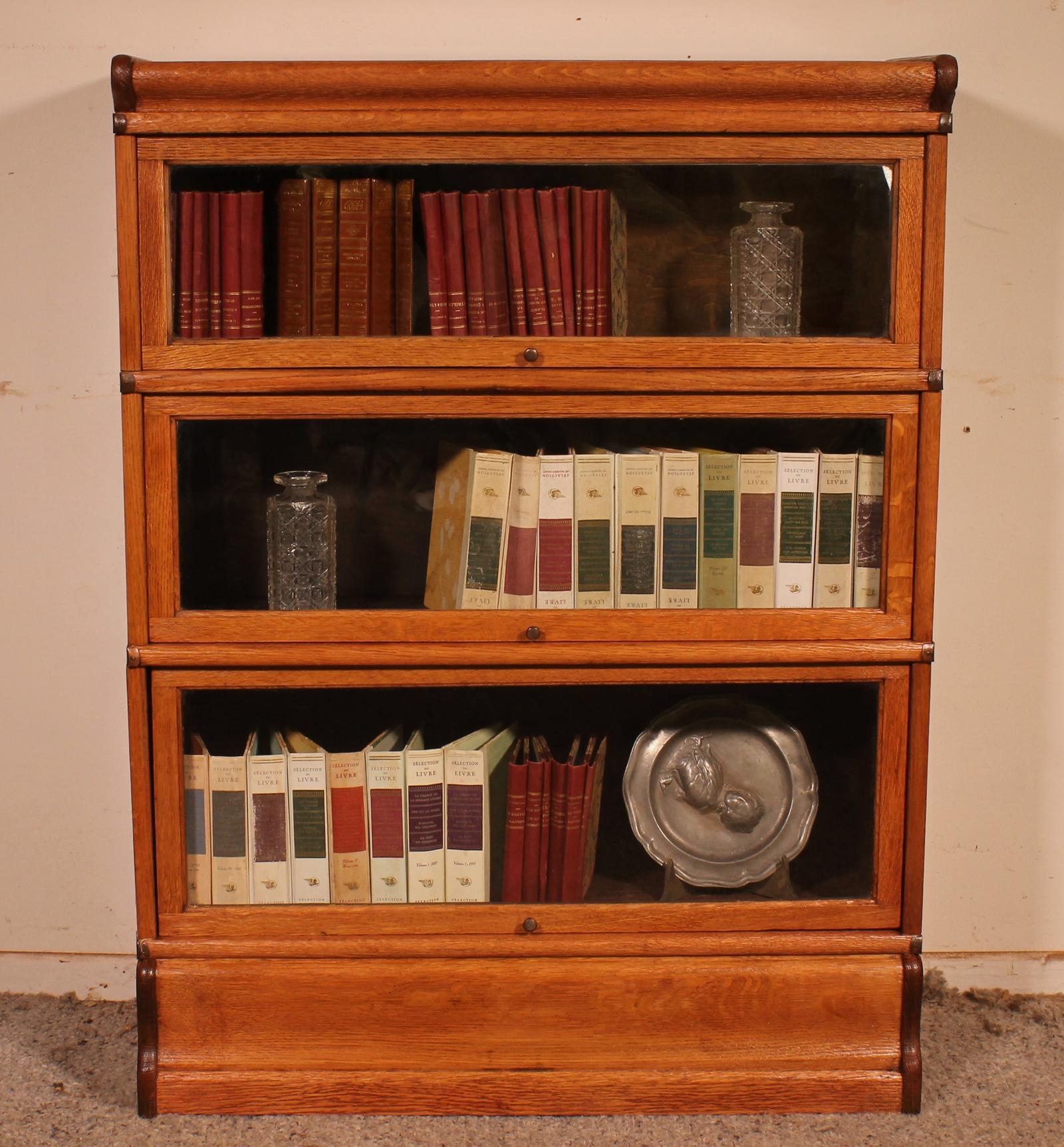 Bookcase Called Stacking Bookcase in Oak with 3 Elements 87896 / LA439141