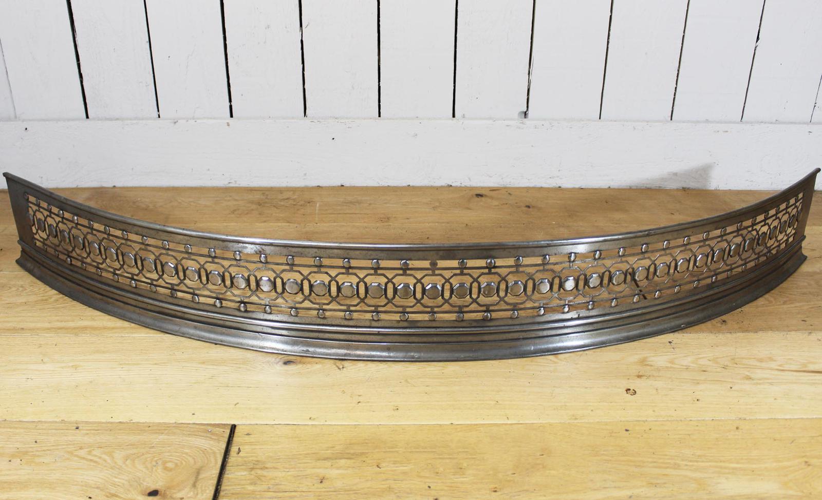 Georgian Cut Steel Fire Fender (1 of 6)