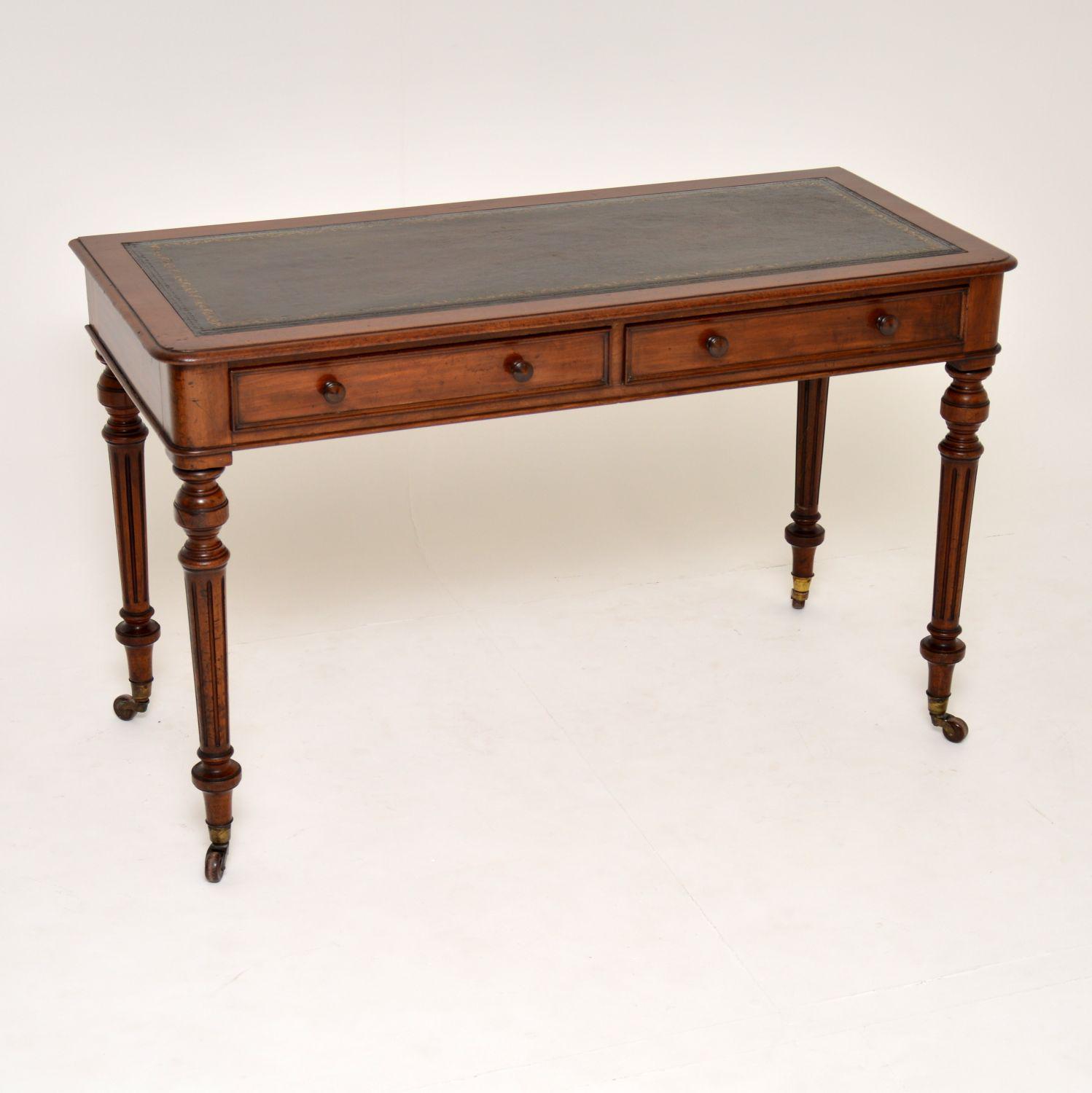 Antique Victorian Mahogany Writing Table / Desk (1 of 10) Antique Victorian Mahogany Writing Table / Desk (1 of 10)