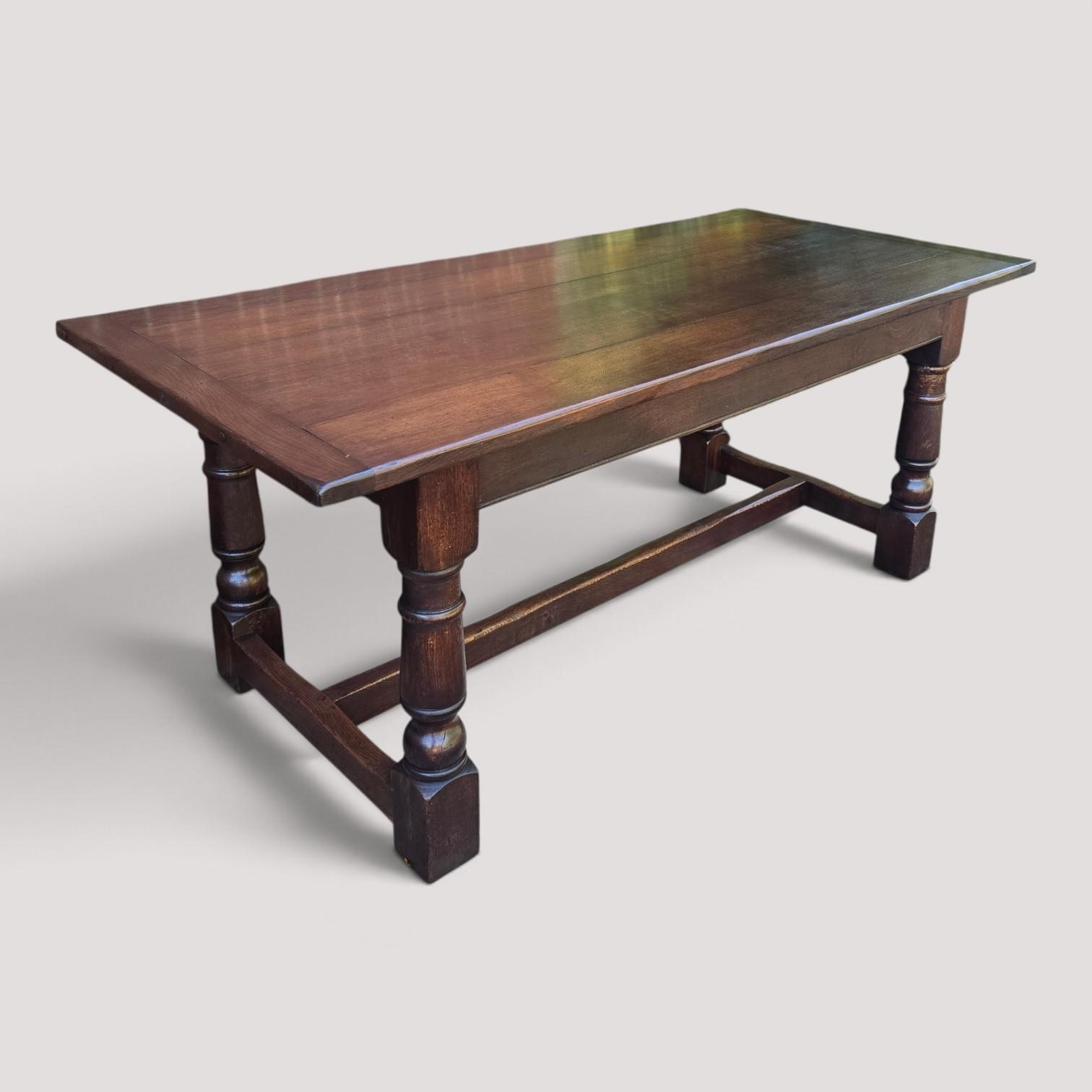 Super Oak Plank Farmhouse Kiitchen Refrectory Dining Table (1 of 17) Super Oak Plank Farmhouse Kiitchen Refrectory Dining Table (1 of 17)