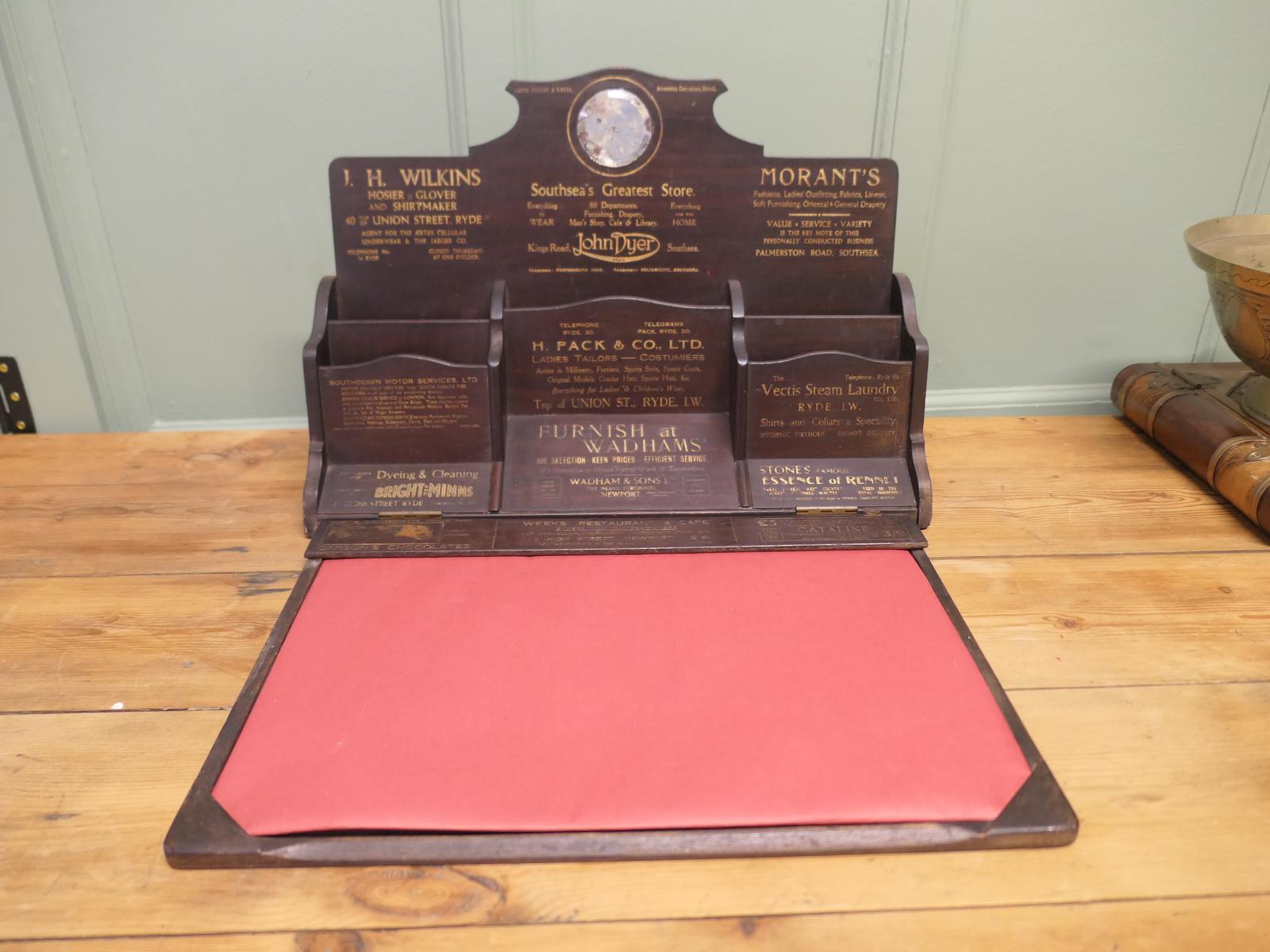 A Charming Victorian Postcard or Stationery Stand (1 of 6)