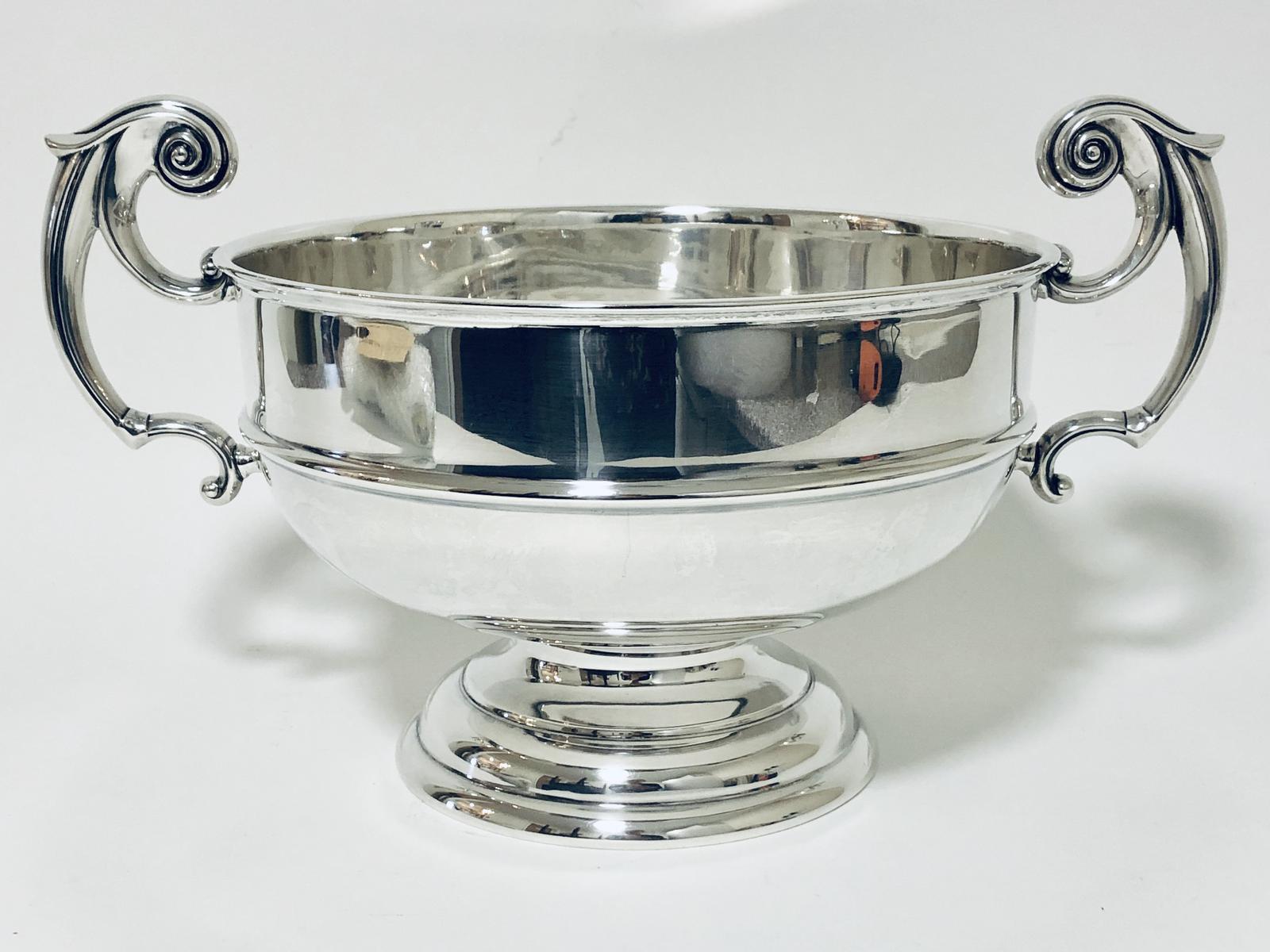 Large Antique Solid Silver Punch Bowl (1 of 12) Large Antique Solid Silver Punch Bowl (1 of 12)
