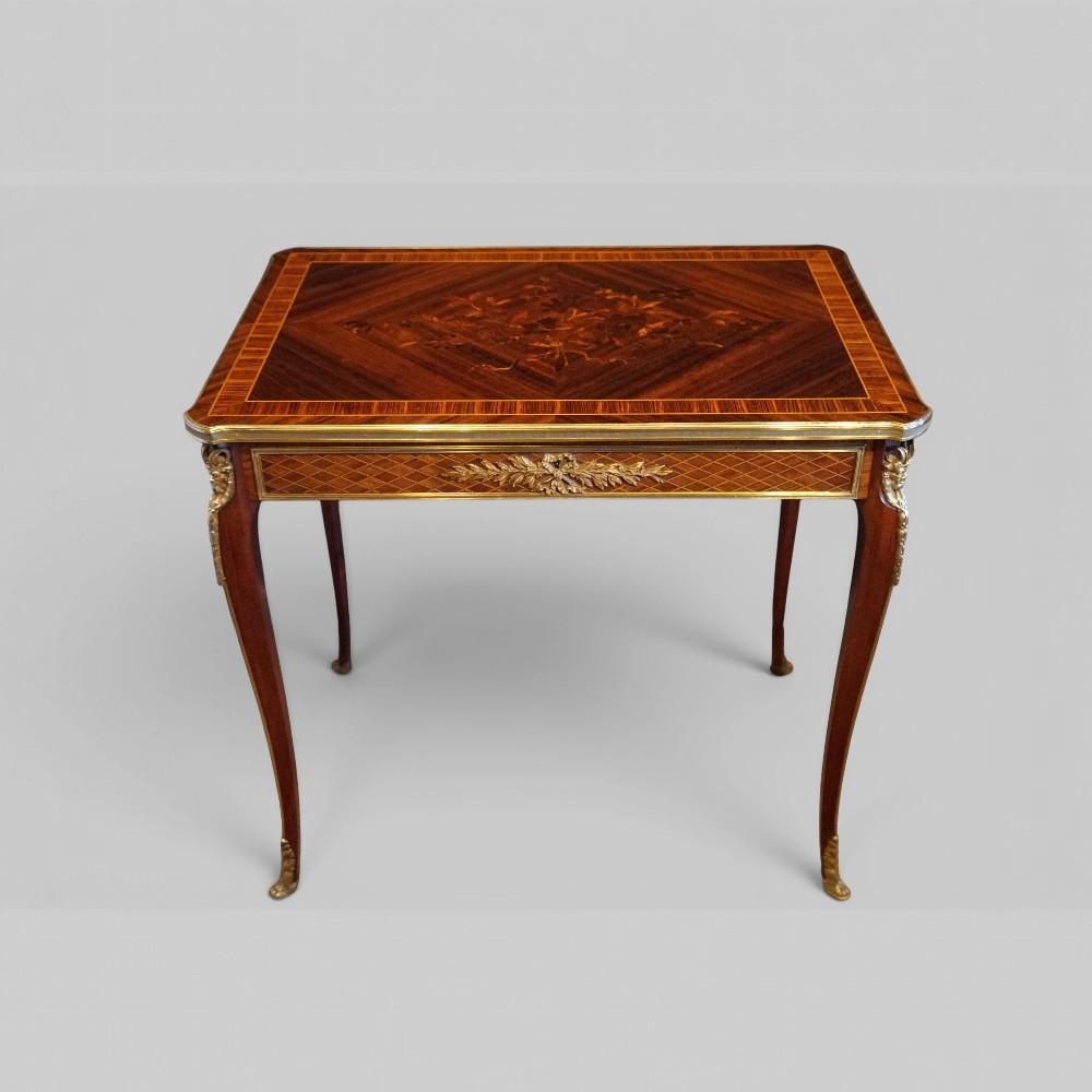 19th Century French Belle Époque Kingwood Side Table (1 of 11) 19th Century French Belle Époque Kingwood Side Table (1 of 11)