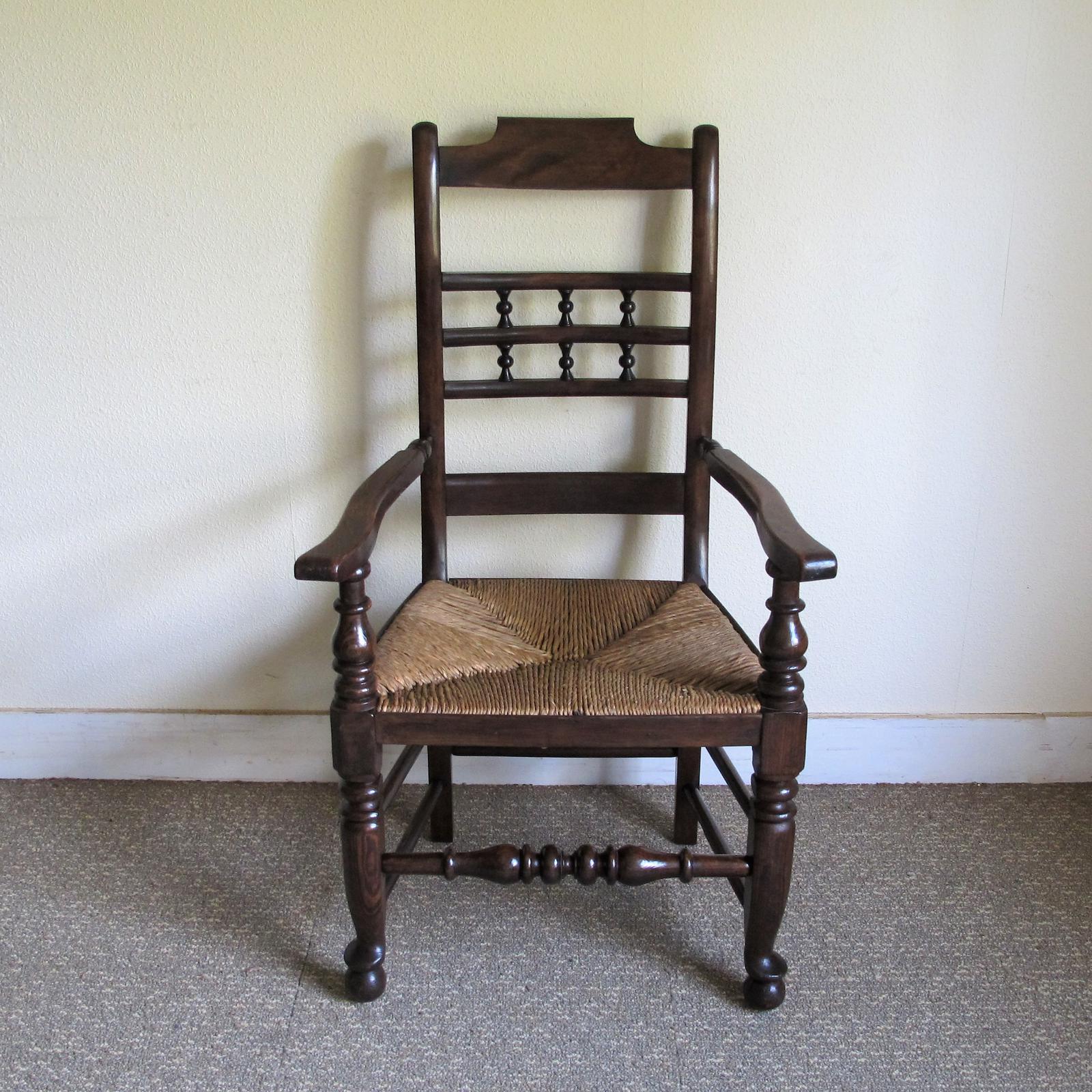 Ash Spindle-back Carver Chair (1 of 5) Ash Spindle-back Carver Chair (1 of 5)