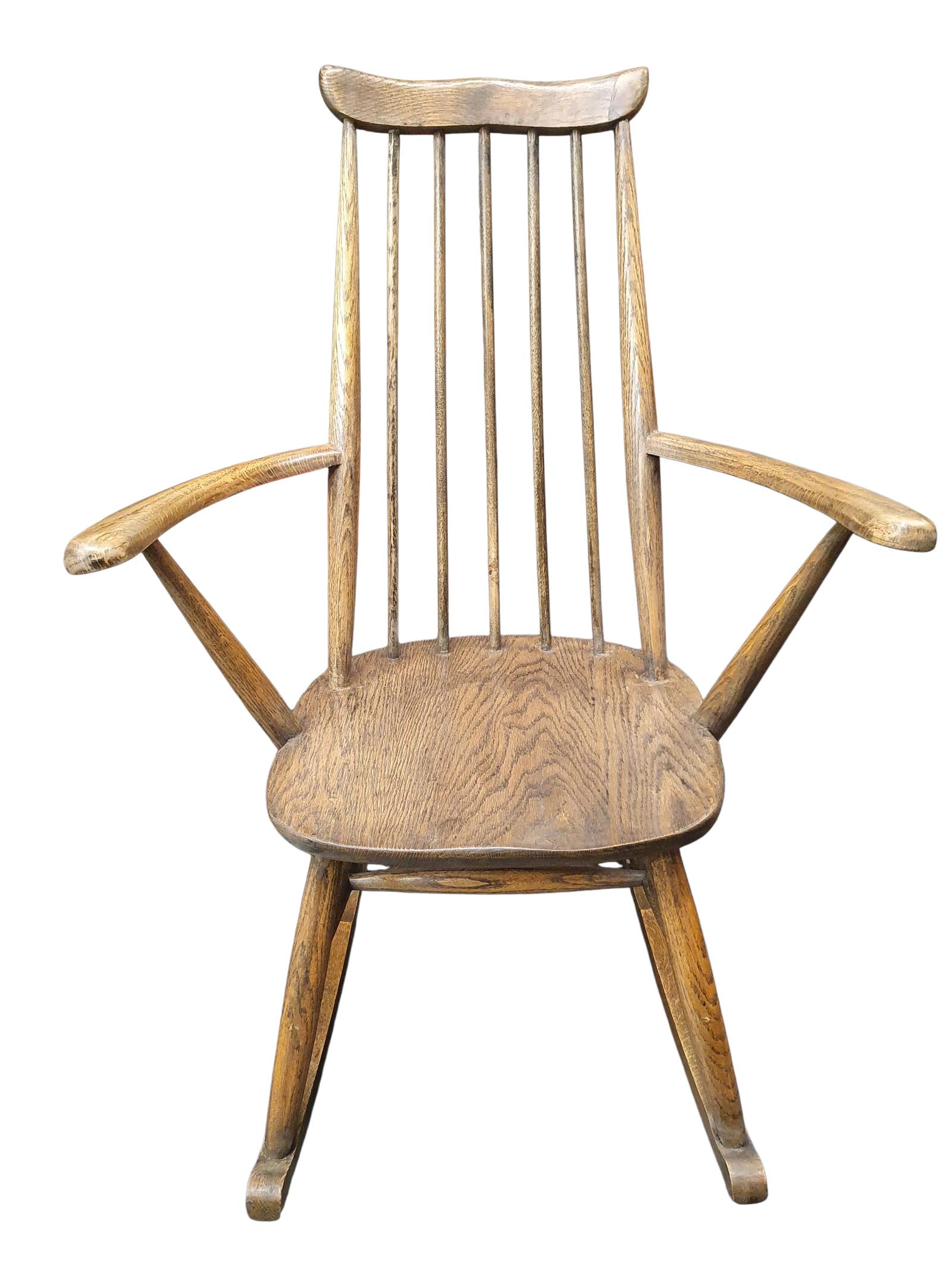 Ladies Ash & Oak Rocking Chair (1 of 5) Ladies Ash & Oak Rocking Chair (1 of 5)