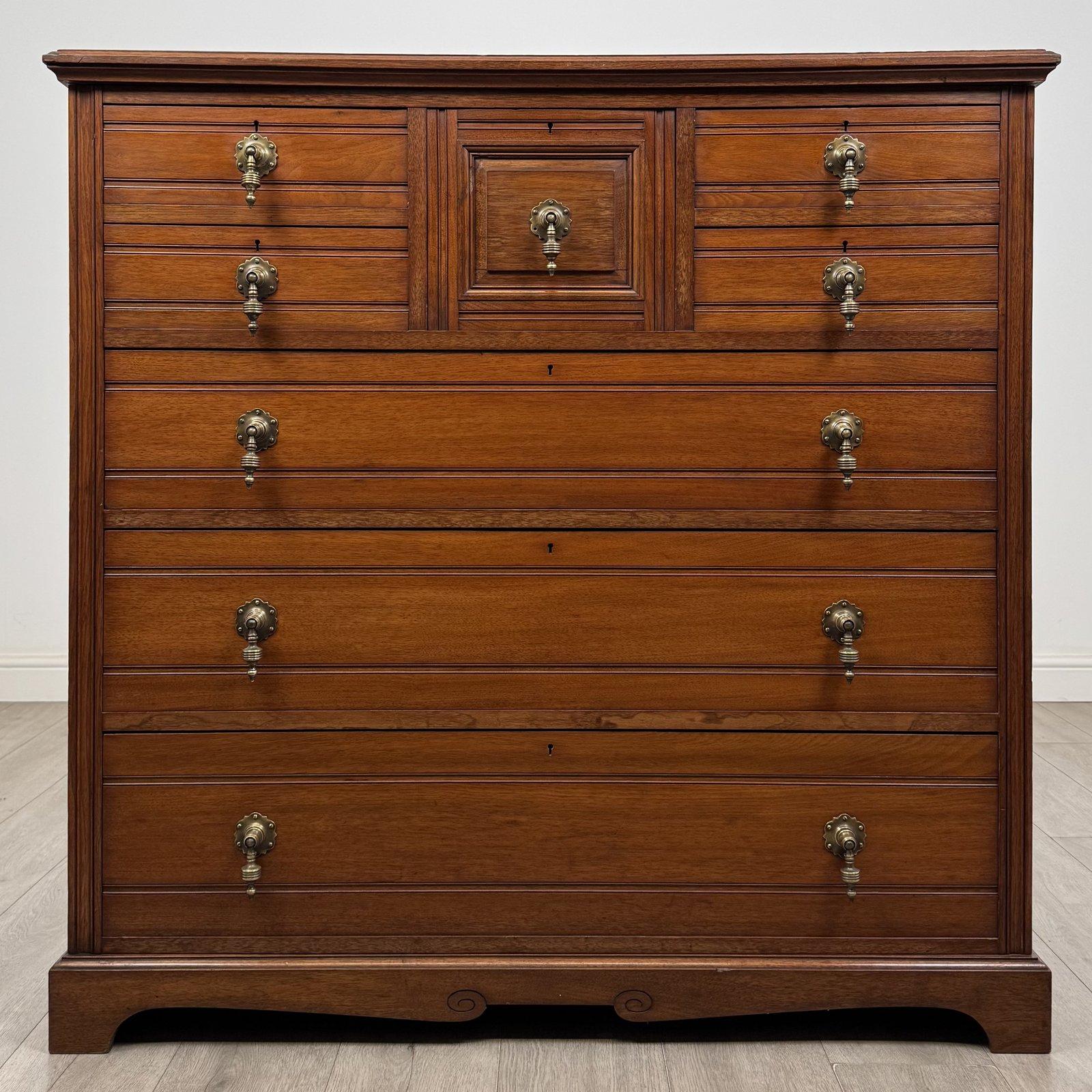 Antique Victorian Walnut Chest of Drawers | Aesthetic Movement | AF-6817 (1 of 11) Antique Victorian Walnut Chest of Drawers | Aesthetic Movement | AF-6817 (1 of 11)