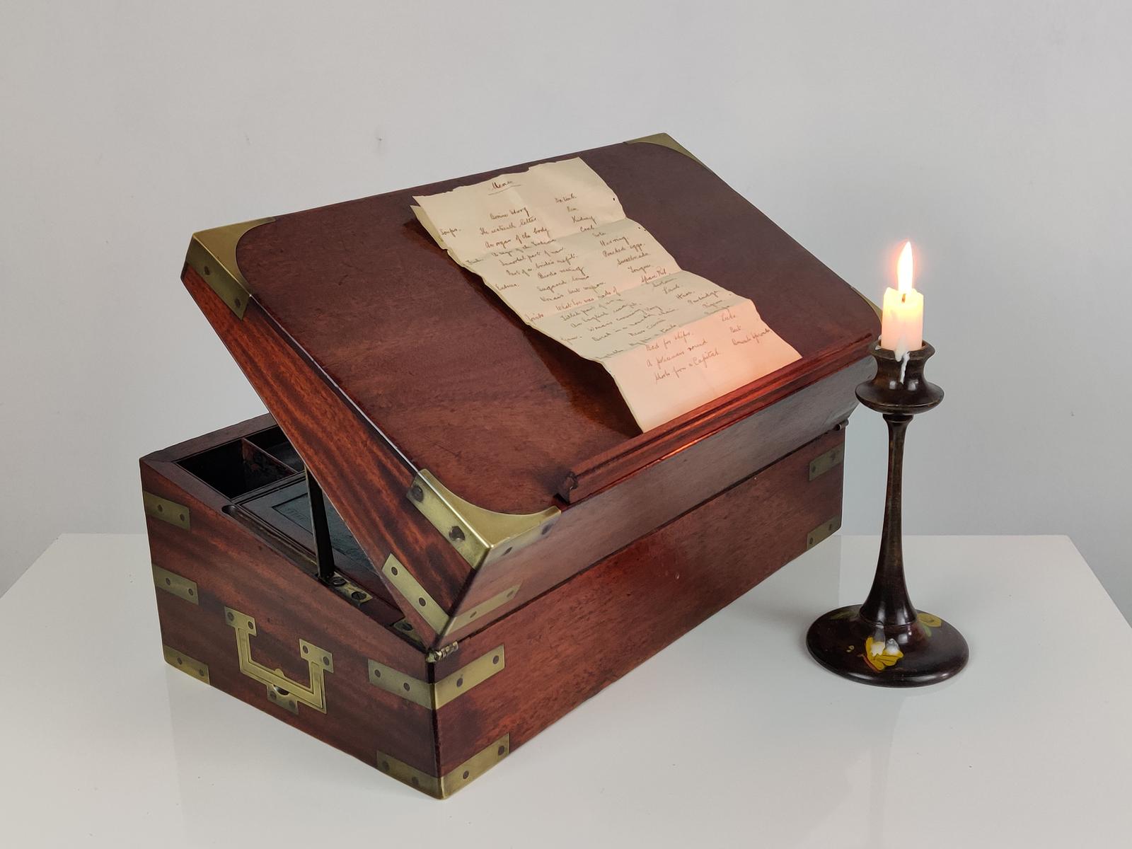 Military Campaign Writing Box / Slope (1 of 21)