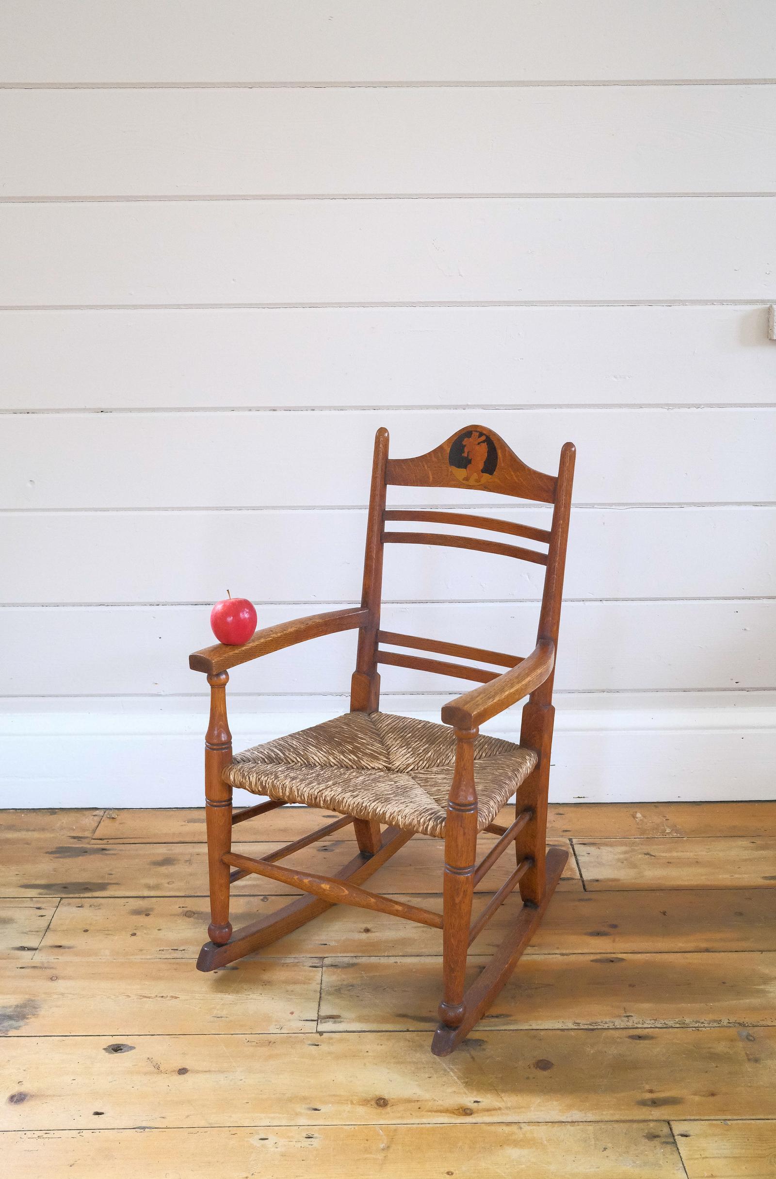 Arts and Crafts Child’s Rocking Chair, c.1900–1920 (1 of 7) Arts and Crafts Child’s Rocking Chair, c.1900–1920 (1 of 7)