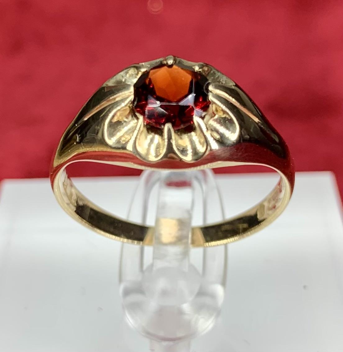 Gold Man’s ‘Gypsy’ Garnet Ring (1 of 10)