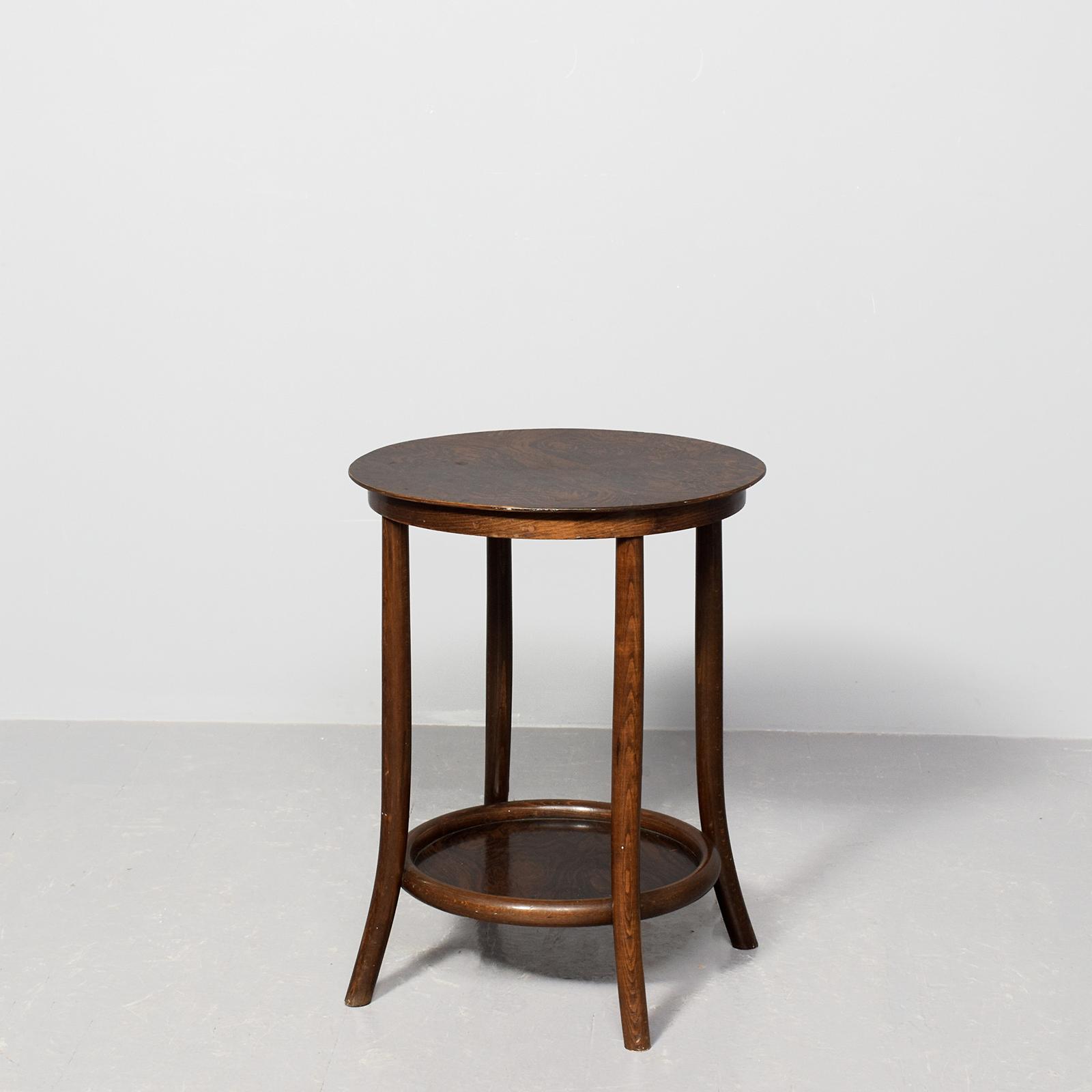 Fischel Bentwood Two-tier Occasional Table (1 of 5) Fischel Bentwood Two-tier Occasional Table (1 of 5)
