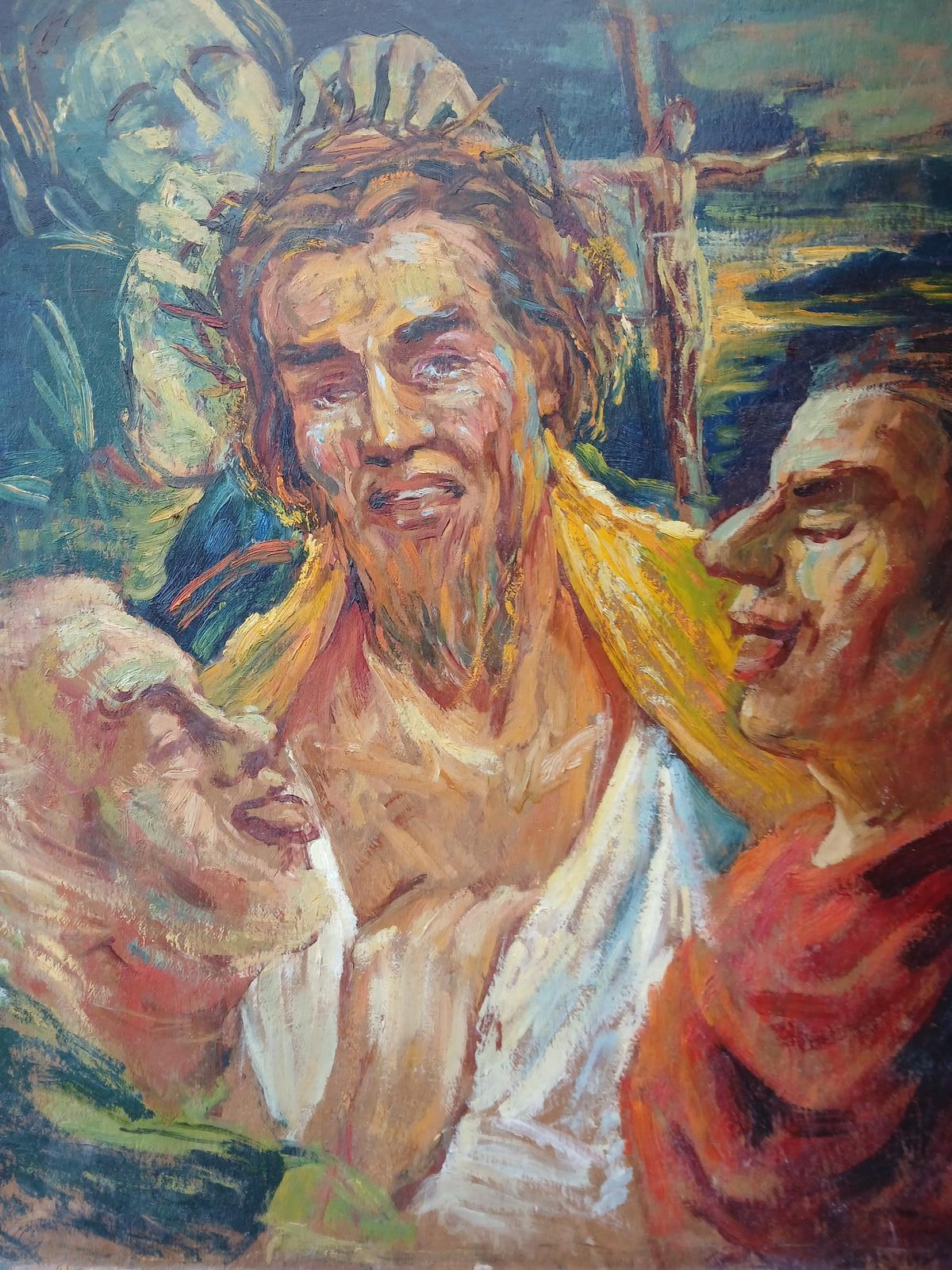 Patricia Arnett Oil on Board (1 of 4)