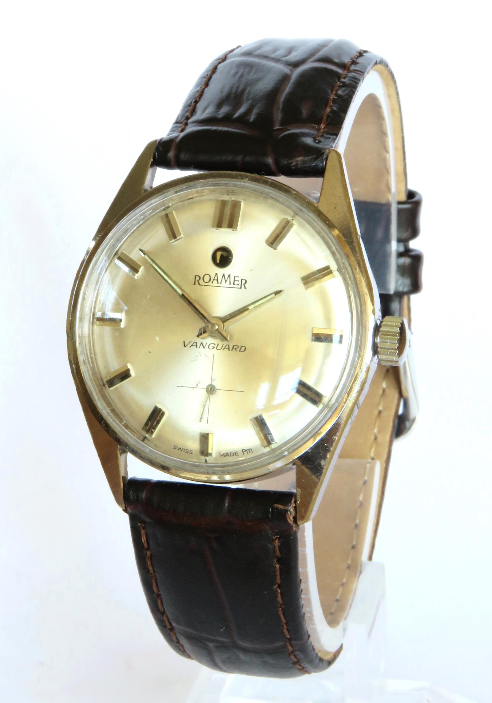 Watch: Gents 1960s Roamer Vanguard Wrist Watch (1 of 4)