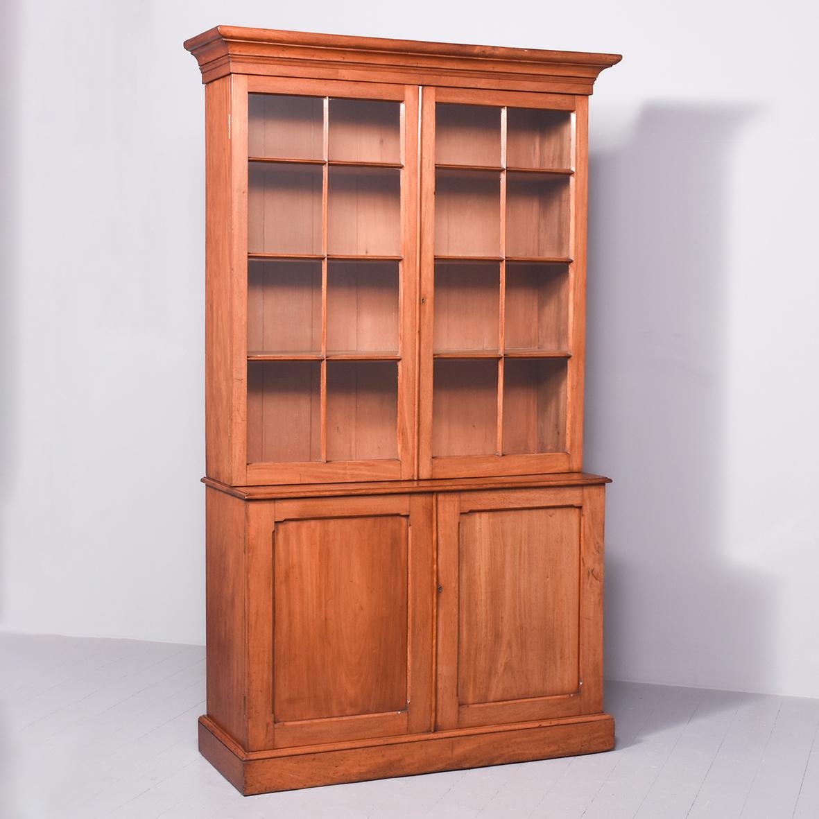 Victorian 2 Door Cabinet Bookcase (1 of 7) Victorian 2 Door Cabinet Bookcase (1 of 7)