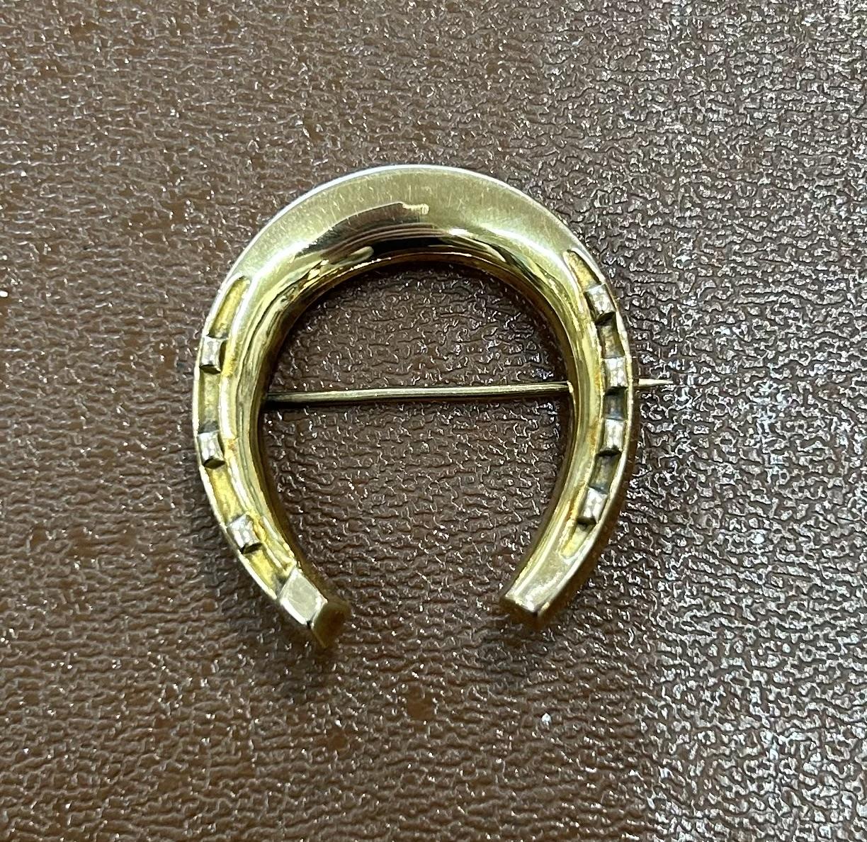 9ct. Gold Horseshoe Brooch (1 of 3) 9ct. Gold Horseshoe Brooch (1 of 3)