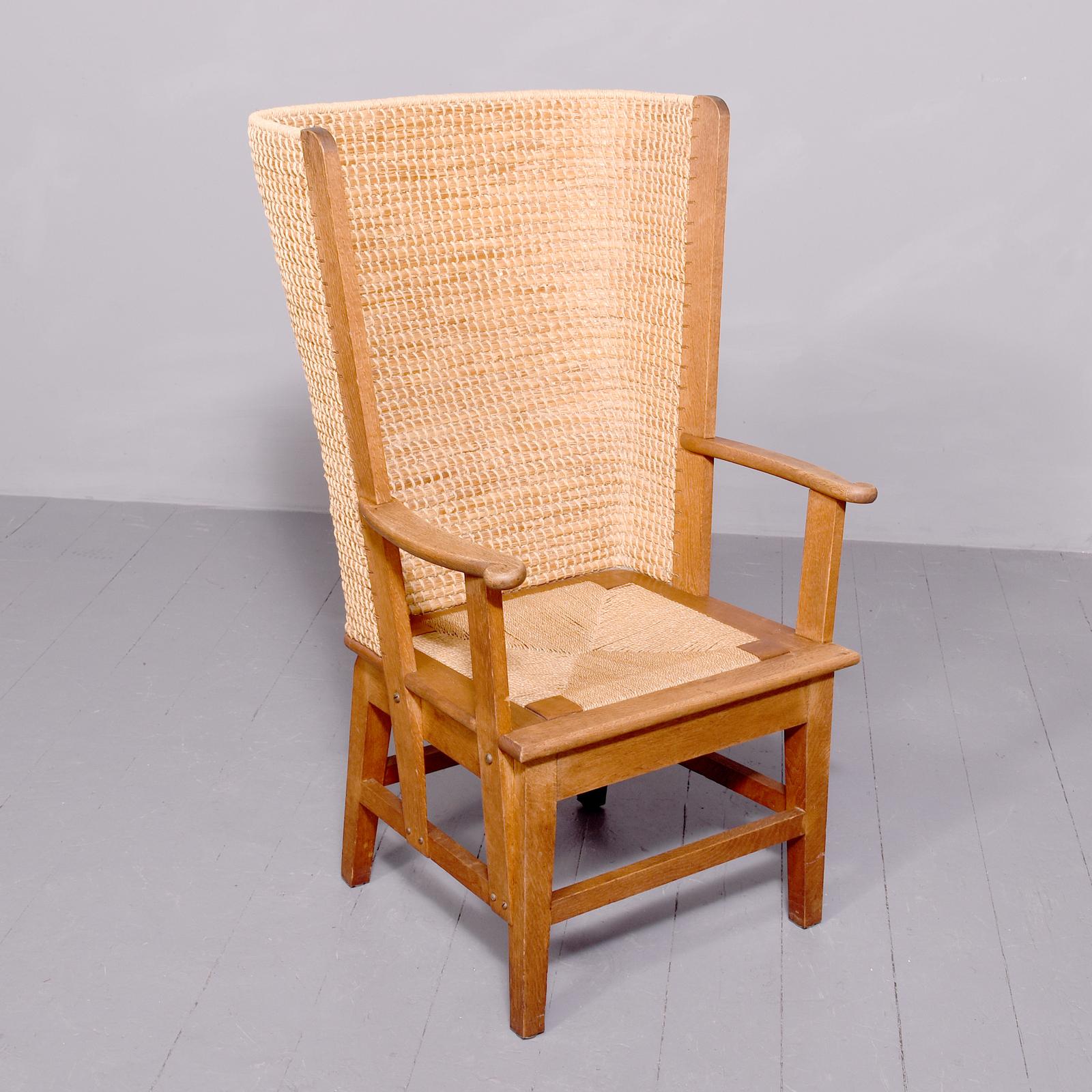 Rare, Outsized Mahogany Framed Orkney Chair in Perfect Condition (1 of 8)