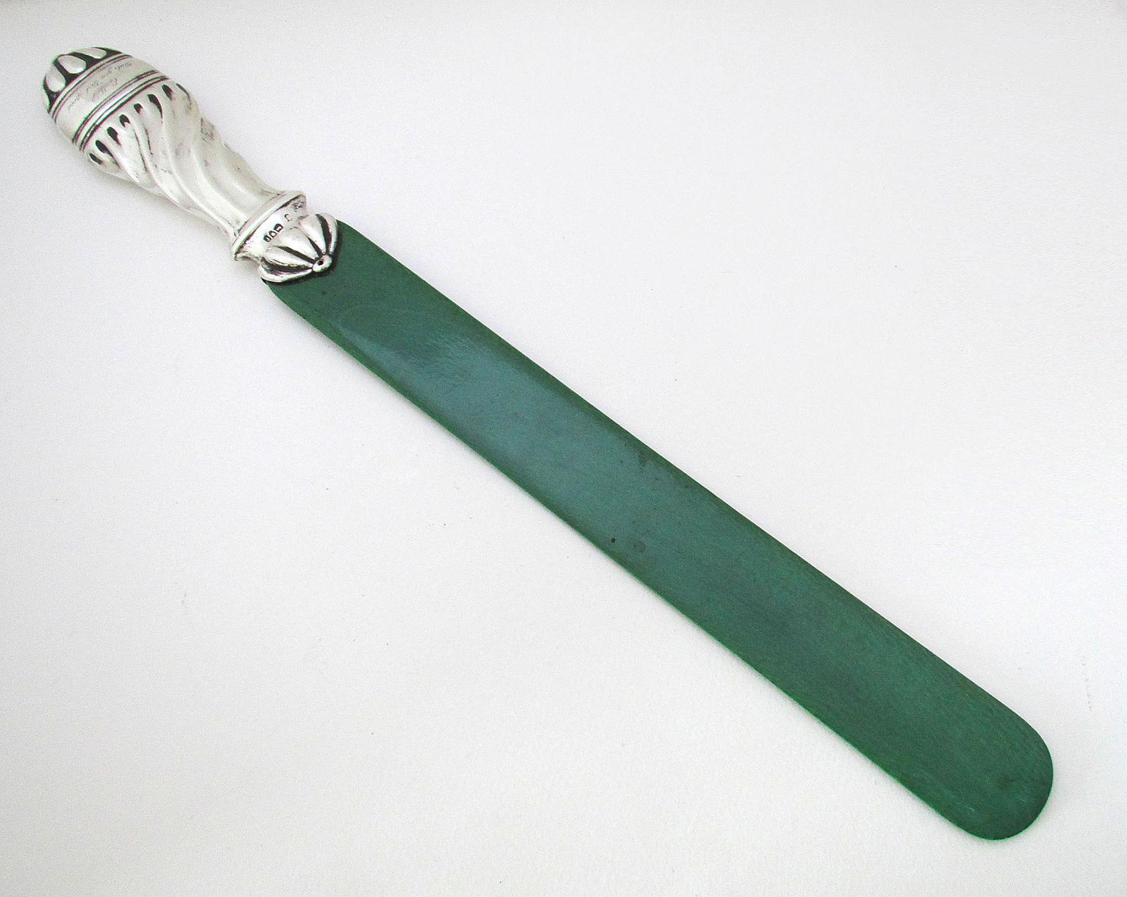 Very Large 17" Antique 1901 Solid Sterling Silver Handled Page Turner, English Hallmarked, Harold Child (1 of 10) Very Large 17" Antique 1901 Solid Sterling Silver Handled Page Turner, English Hallmarked, Harold Child (1 of 10)