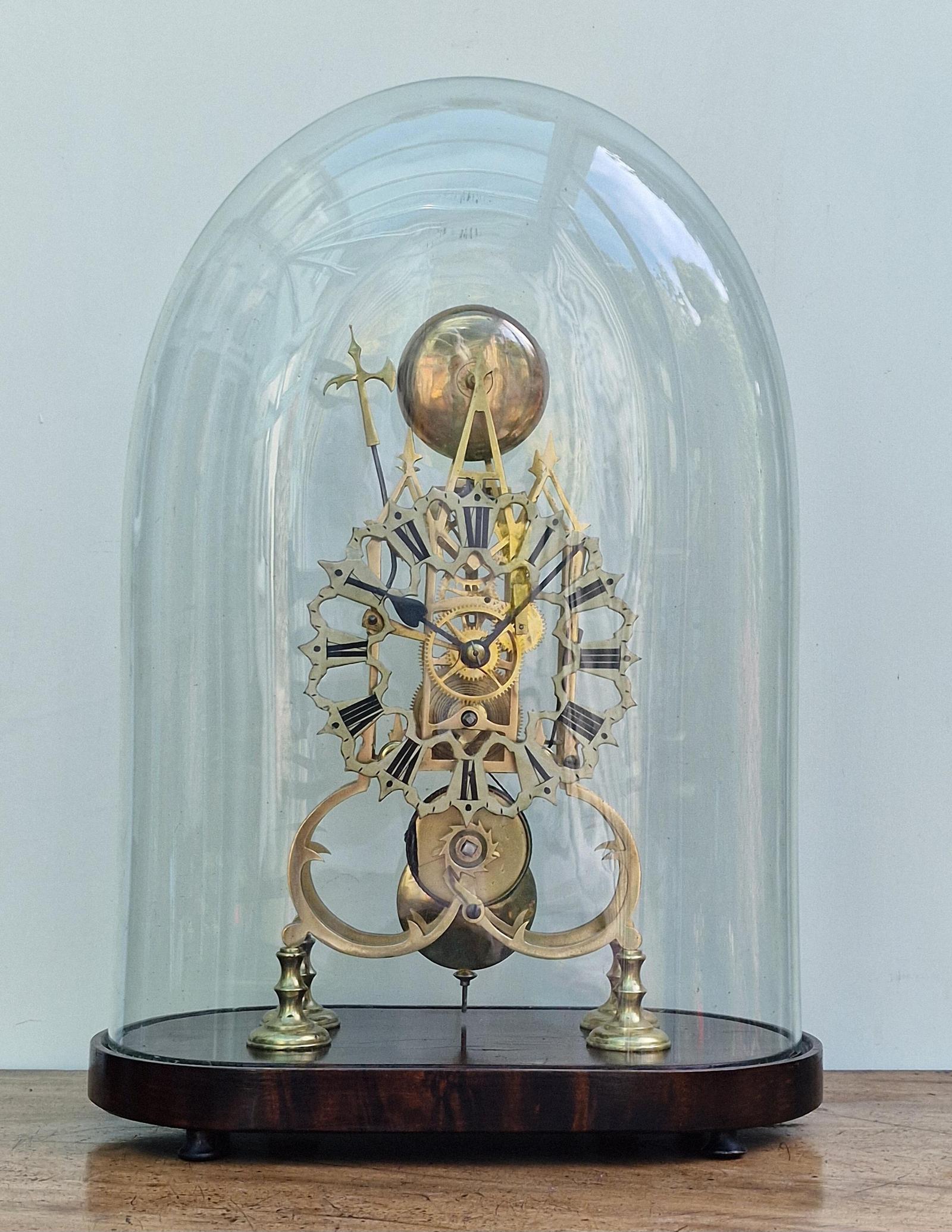 Victorian Fusee Skeleton Clock (1 of 9) Victorian Fusee Skeleton Clock (1 of 9)