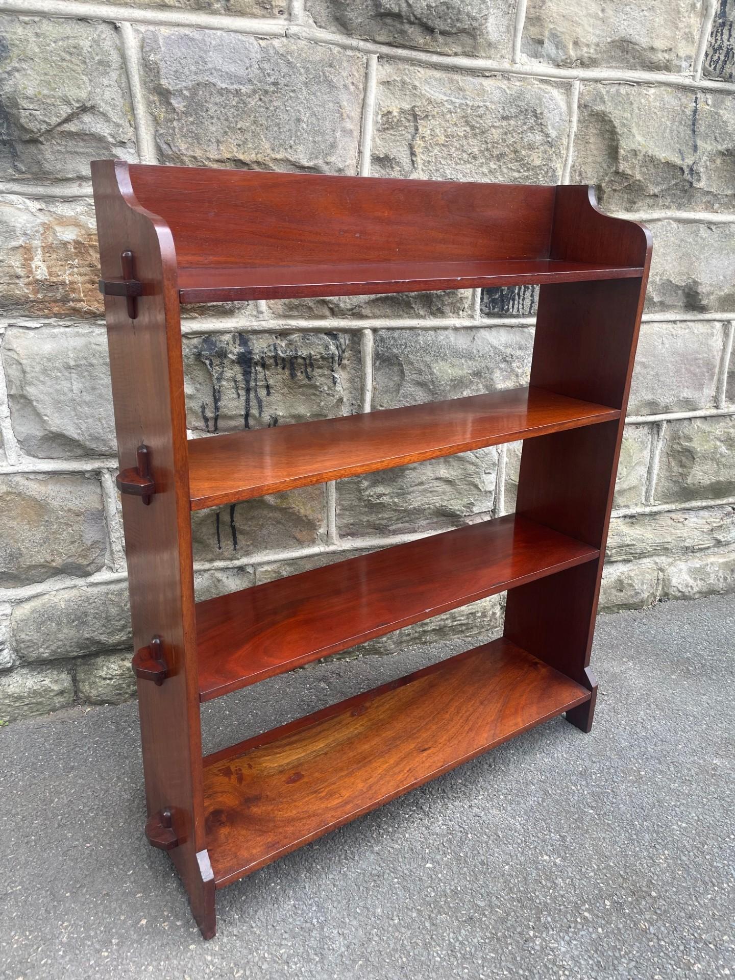 Antique Walnut Open Bookcase Bookshelves (1 of 8) Antique Walnut Open Bookcase Bookshelves (1 of 8)