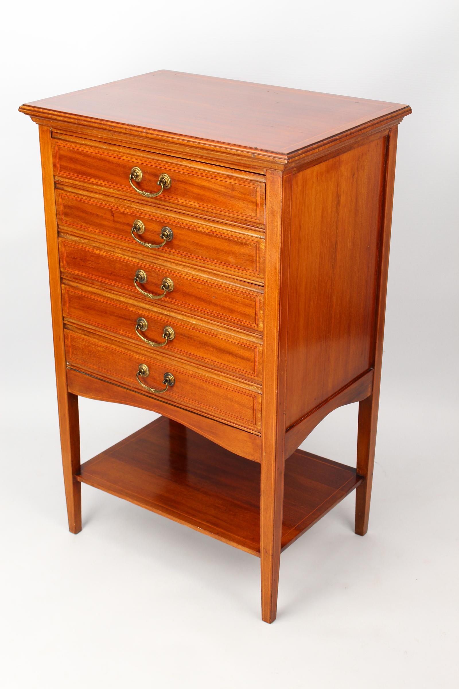 Edwardian Mahogany Music Cabinet (1 of 13) Edwardian Mahogany Music Cabinet (1 of 13)