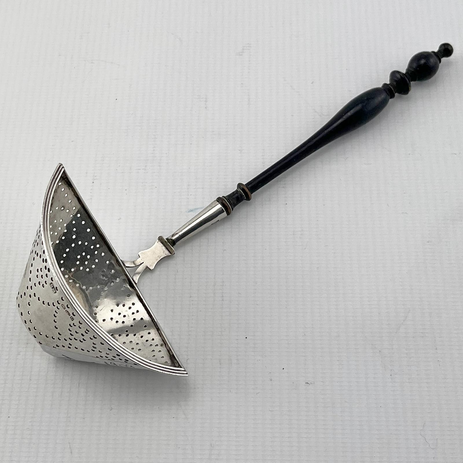 Dutch Bernard Muller Sterling Silver Tea Strainer (1 of 5)