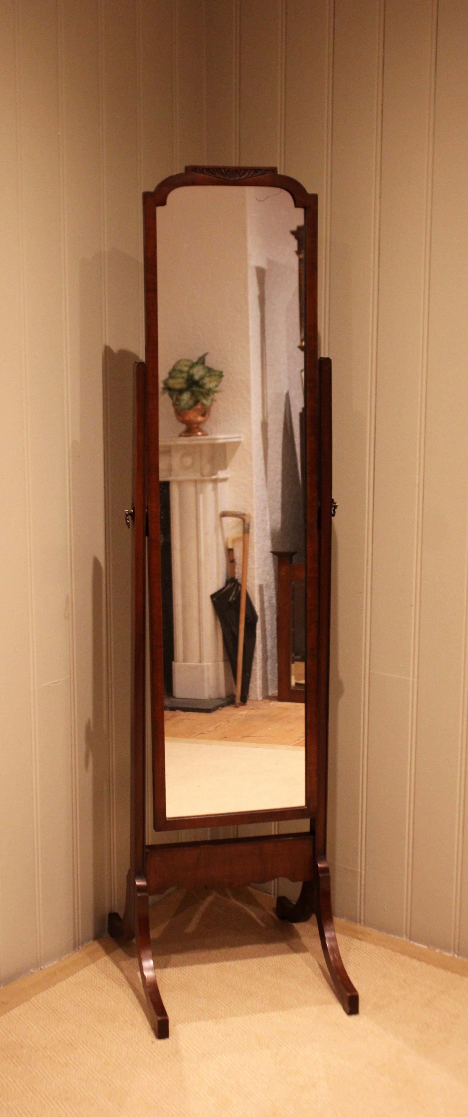 Mahogany Cheval Mirror (1 of 12) Mahogany Cheval Mirror (1 of 12)
