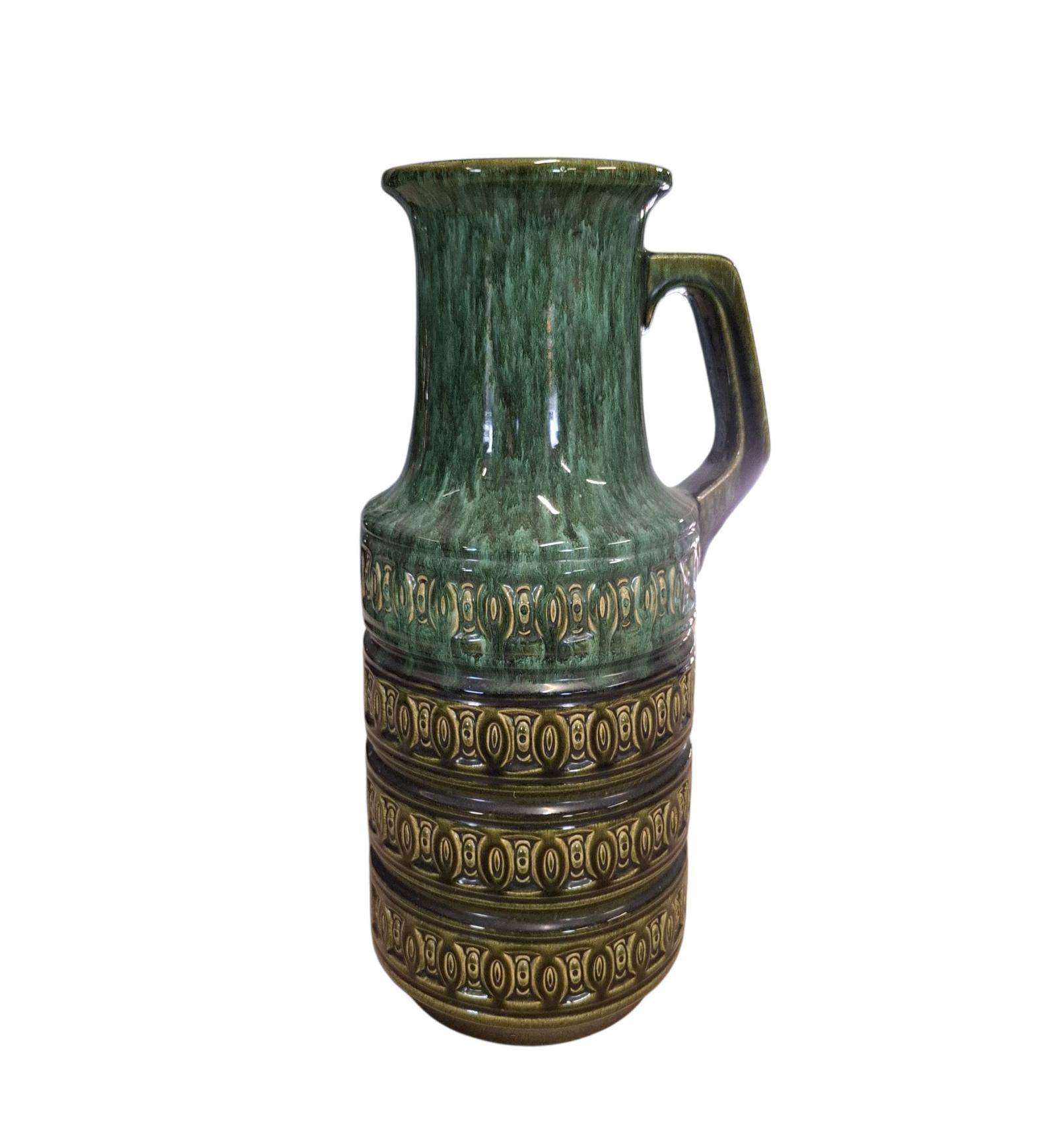West German Scheurich Keramik Floor Vase (429-45) (1 of 2)