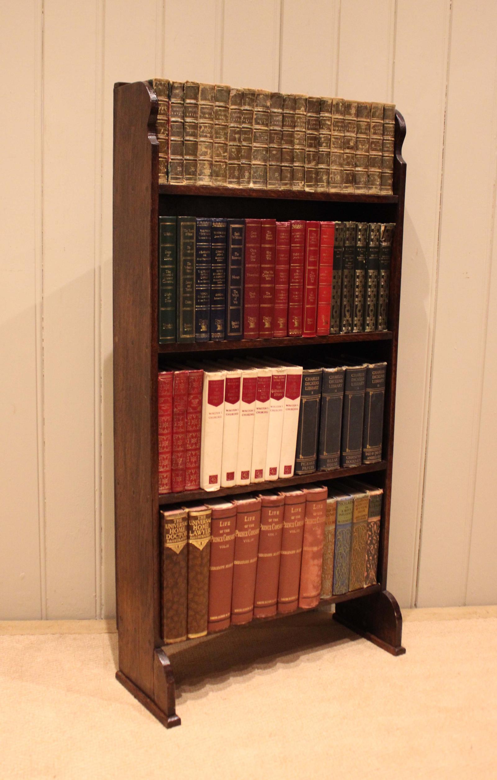 Oak Open Bookcase (1 of 12) Oak Open Bookcase (1 of 12)