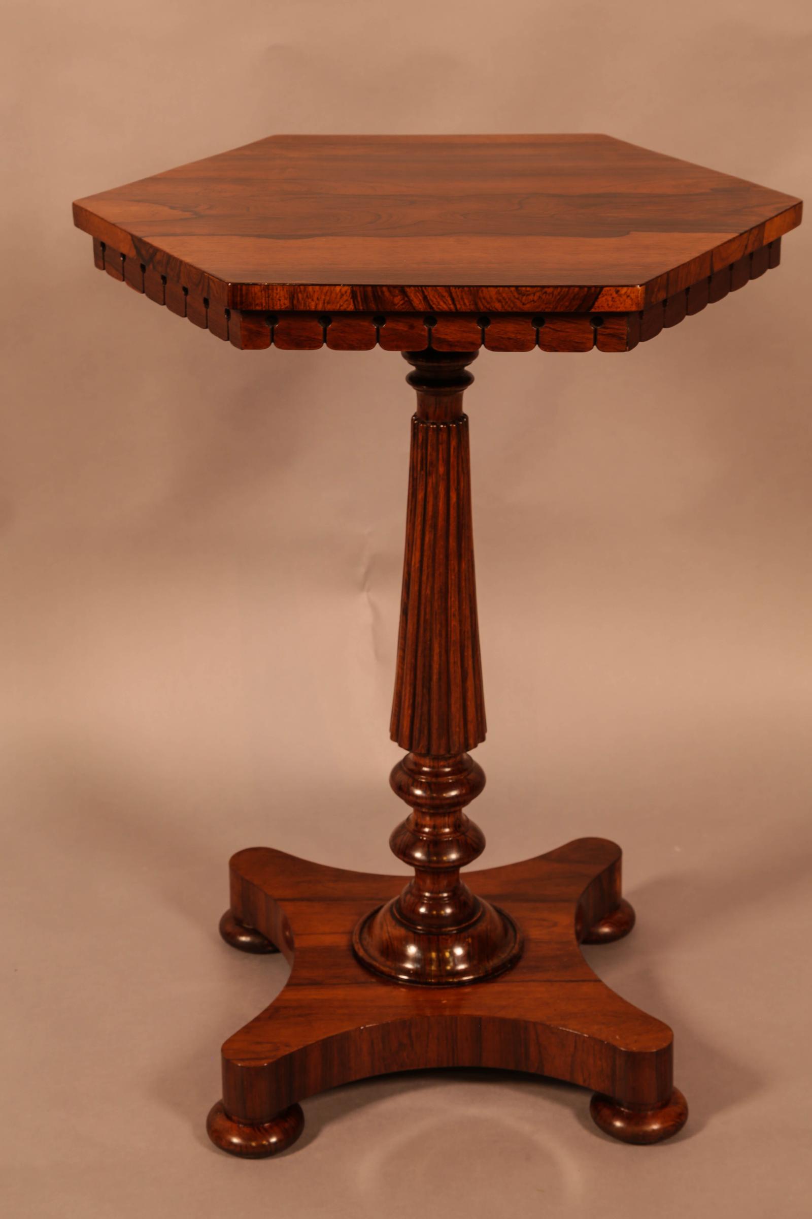 Good Wiliam IV Occaisional Table in Rosewood (1 of 6) Good Wiliam IV Occaisional Table in Rosewood (1 of 6)