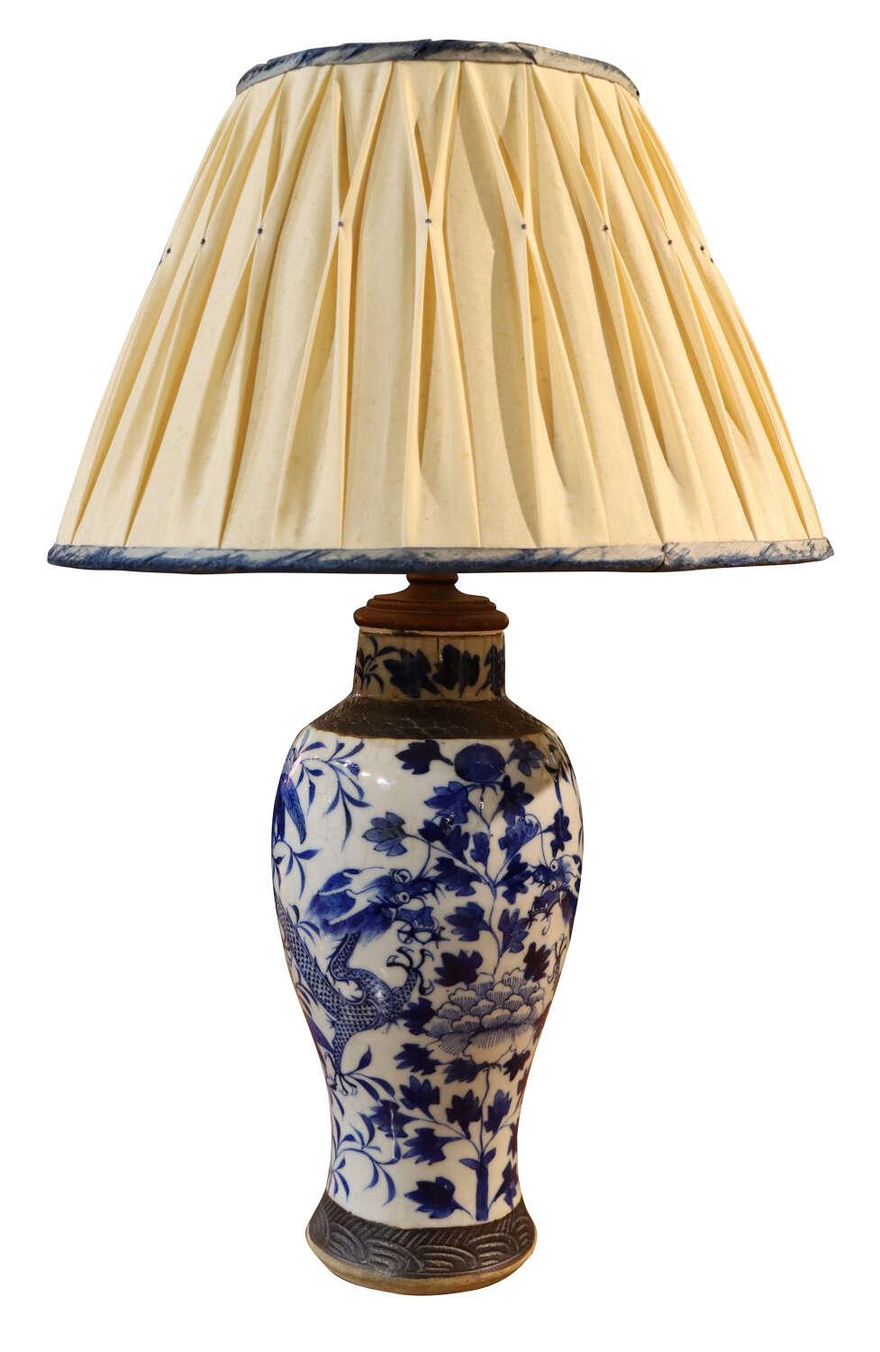 Chinese Porcelain Lamp (1 of 3) Chinese Porcelain Lamp (1 of 3)