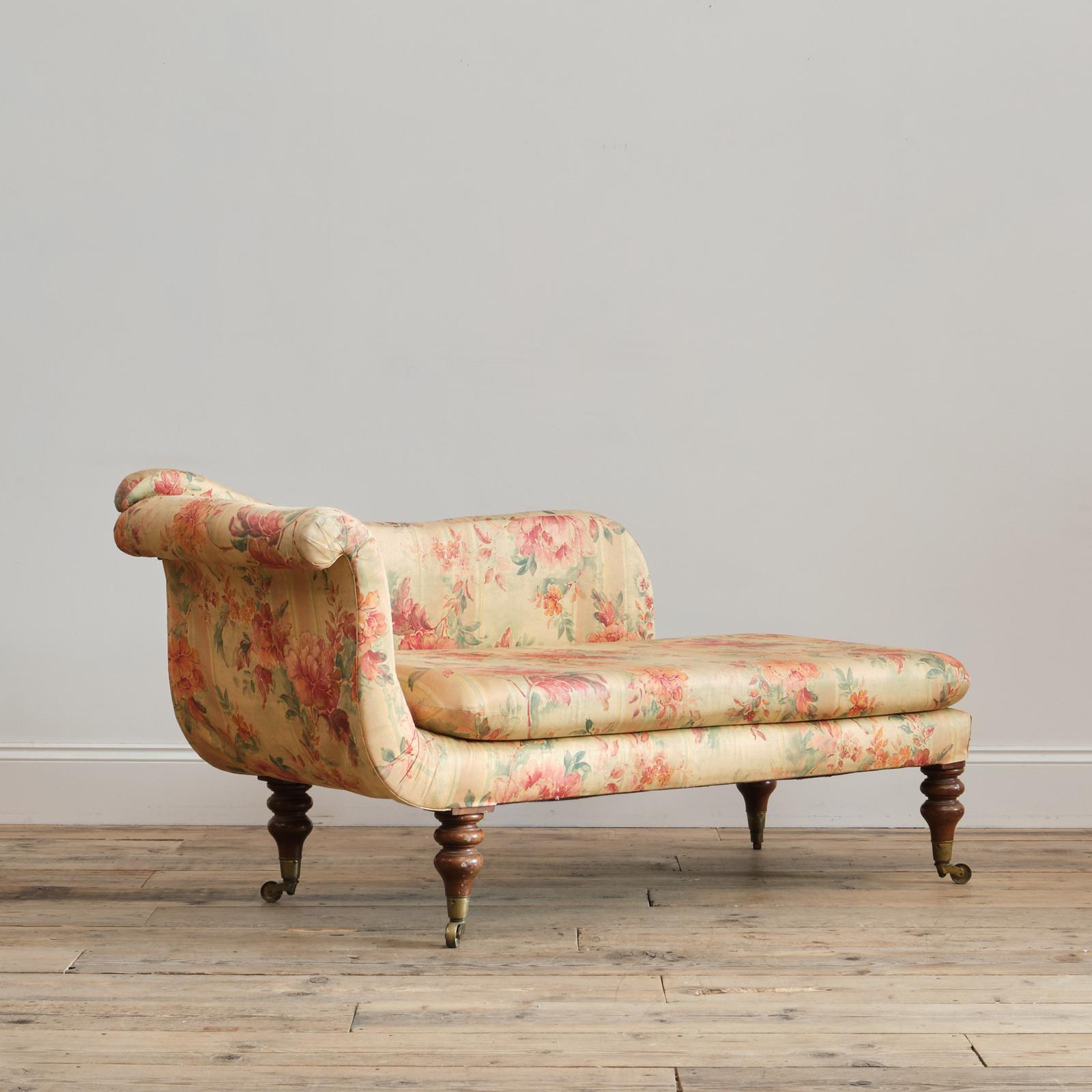Manner of Gillows Early 19th Century Chaise Longue C1825 (1 of 11)