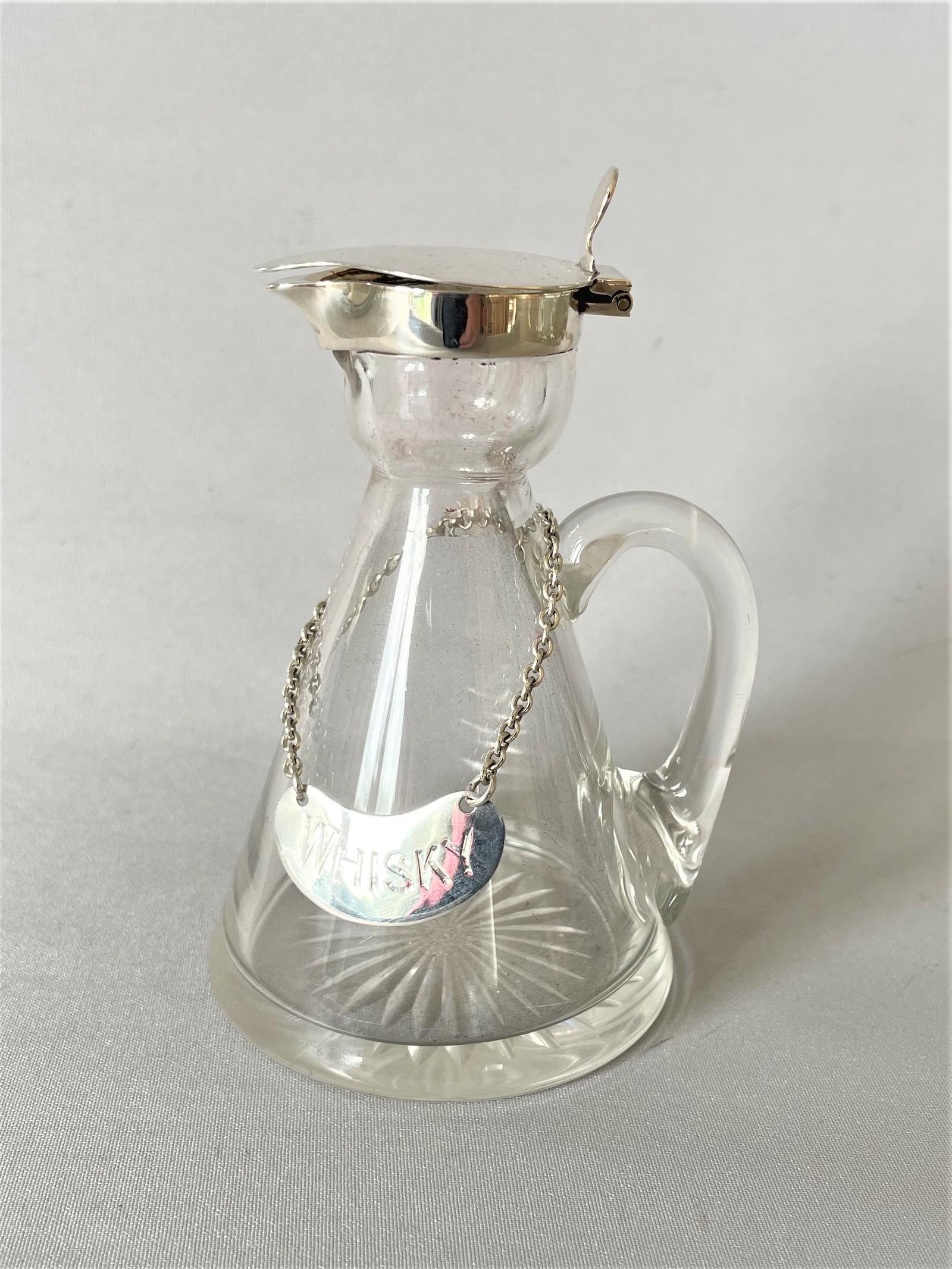 Edwardian Silver & Glass Whisky Tot/chotopeg (1 of 6) Edwardian Silver & Glass Whisky Tot/chotopeg (1 of 6)