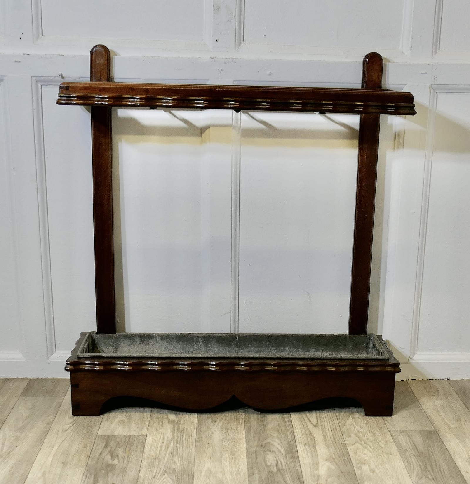 Beautiful Walnut Stick Stand or Umbrella Stand (1 of 5) Beautiful Walnut Stick Stand or Umbrella Stand (1 of 5)
