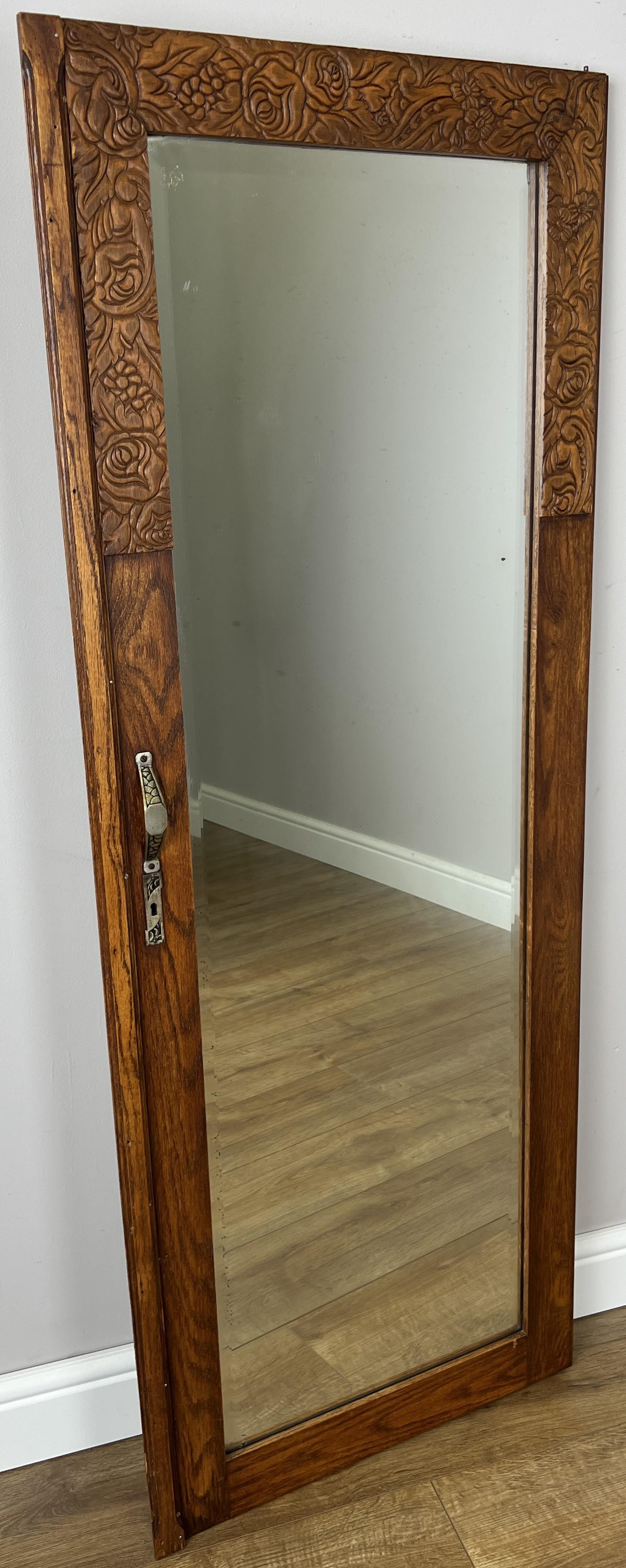 Mirror Antique French Style Wall Mirror Oak Carved Decorative Frame (1 of 11) Mirror Antique French Style Wall Mirror Oak Carved Decorative Frame (1 of 11)