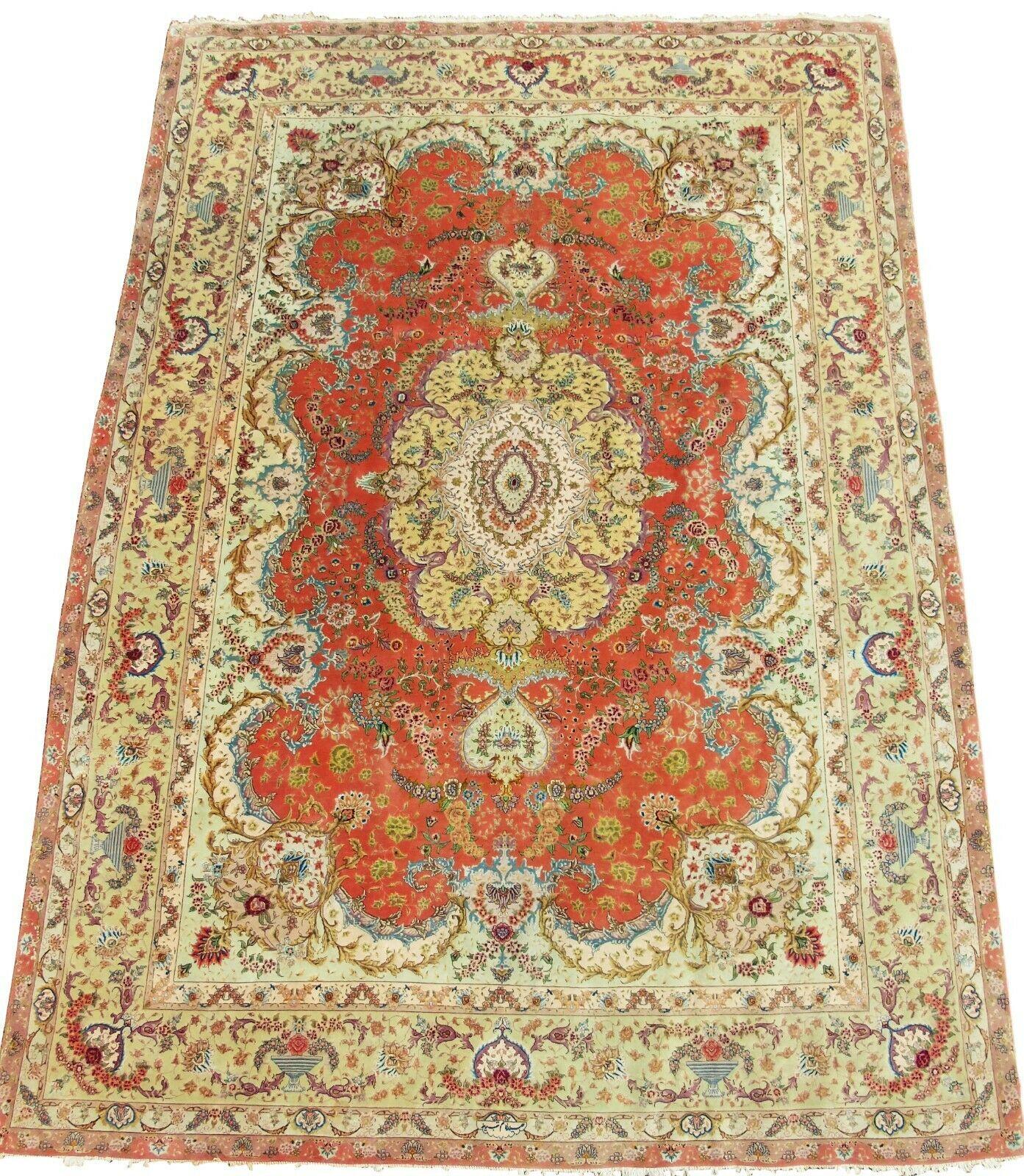 Very Fine Tabriz Carpet Silk (1 of 10)