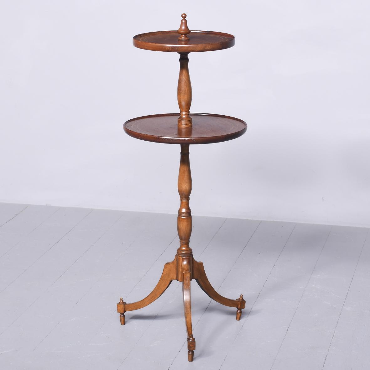 Sheraton Style 2 Tier Dumbwaiter (1 of 8)