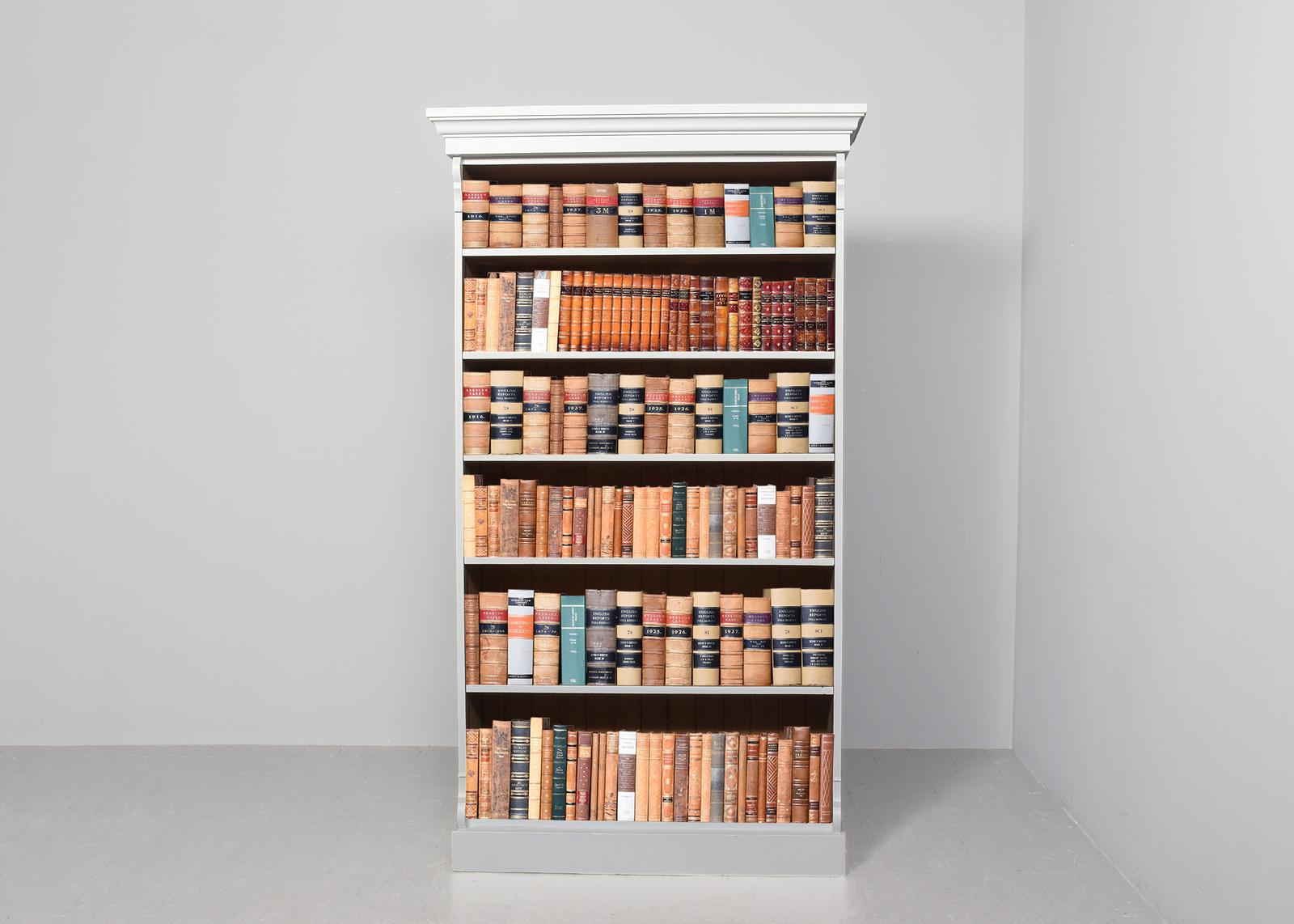 Large Painted Victorian Open Bookcase (1 of 10) Large Painted Victorian Open Bookcase (1 of 10)