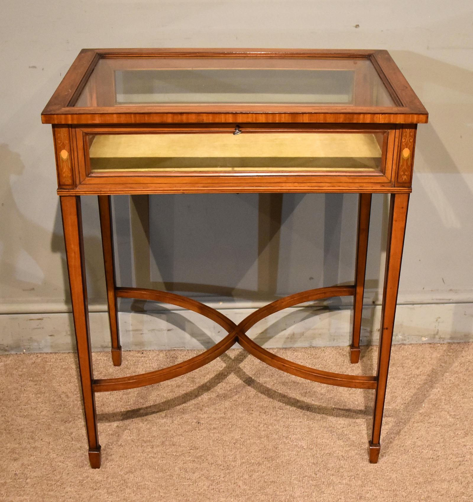 Late 18th Century Satinwood Inlaid Bijouterie (1 of 9) Late 18th Century Satinwood Inlaid Bijouterie (1 of 9)