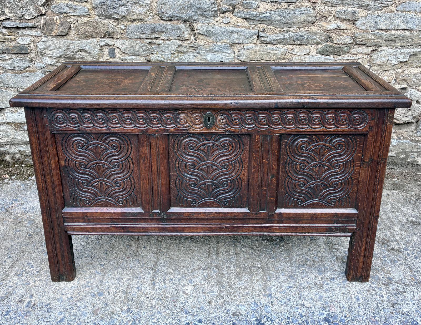 17th Century Oak Coffer (1 of 15) 17th Century Oak Coffer (1 of 15)