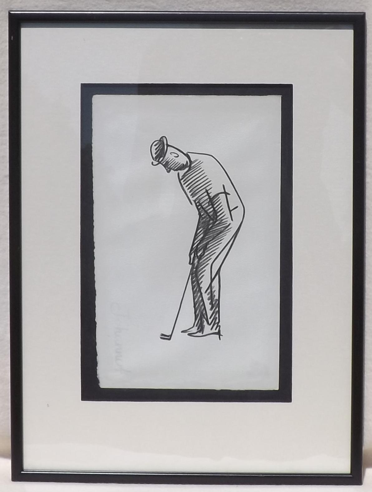 French 1930s Golf Caricatures (1 of 3) French 1930s Golf Caricatures (1 of 3)