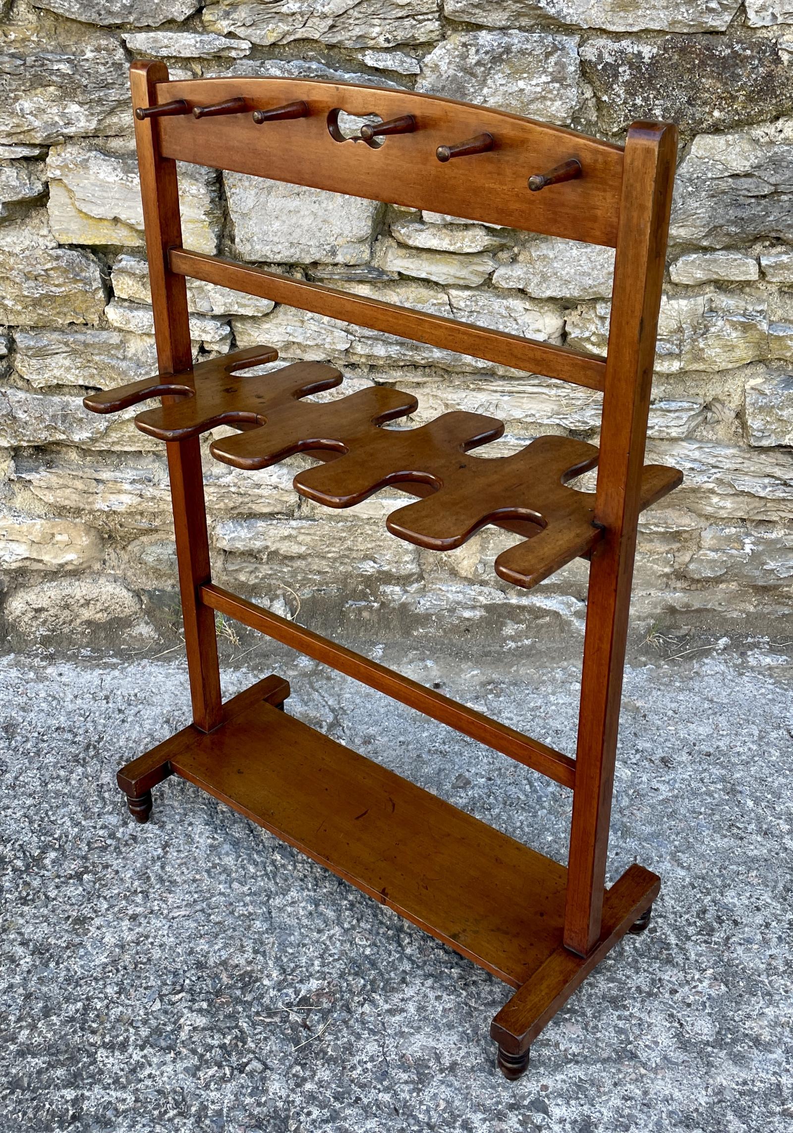 Antique Mahogany Boot and Whip Stand (1 of 15) Antique Mahogany Boot and Whip Stand (1 of 15)